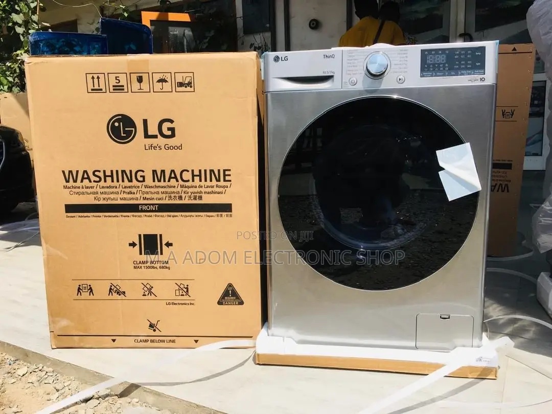 LG 10kg/5kg Front Load Washer Dryer: Effortless Laundry