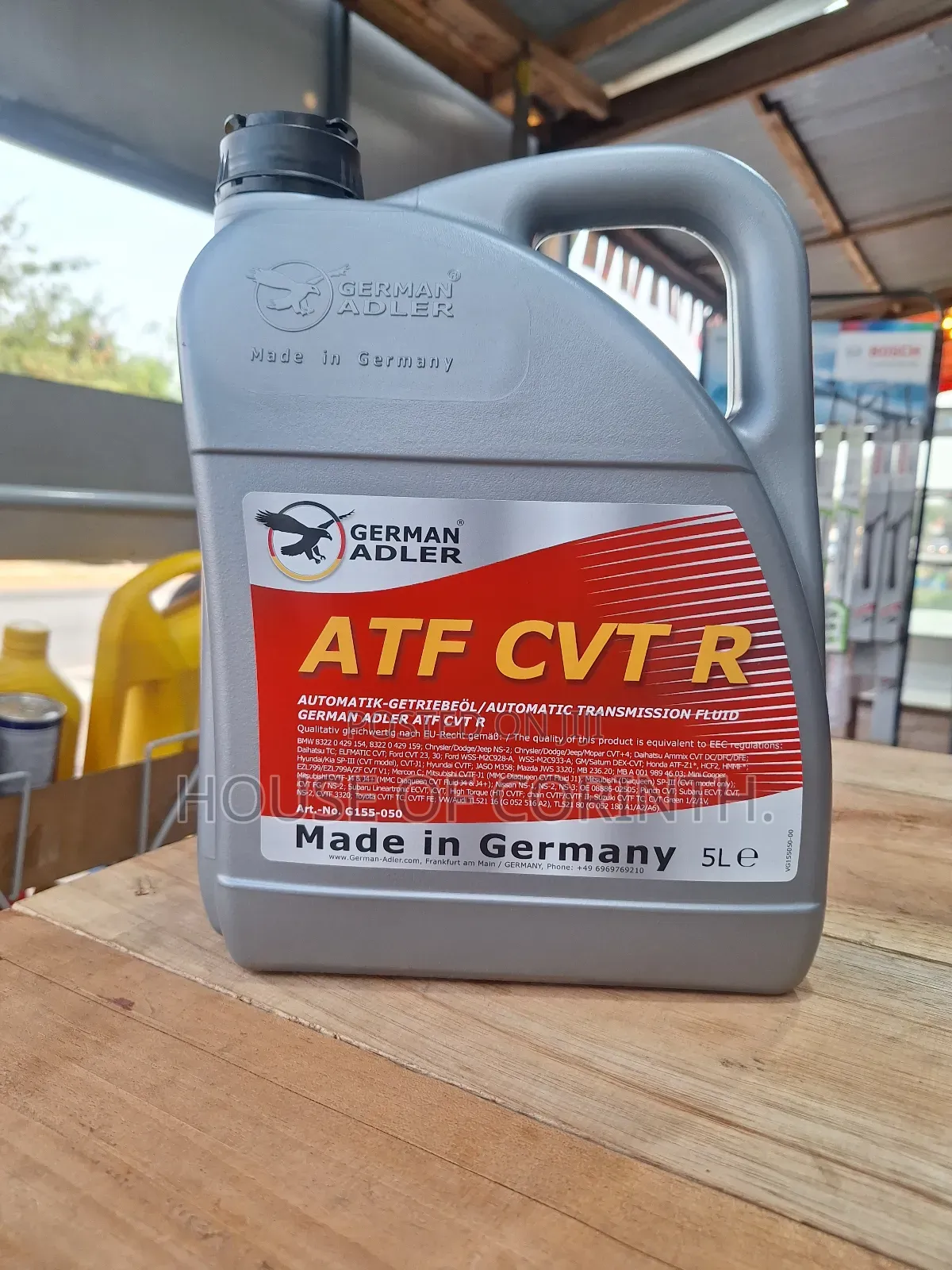 CVT (Red) 5litres German Adler ATF