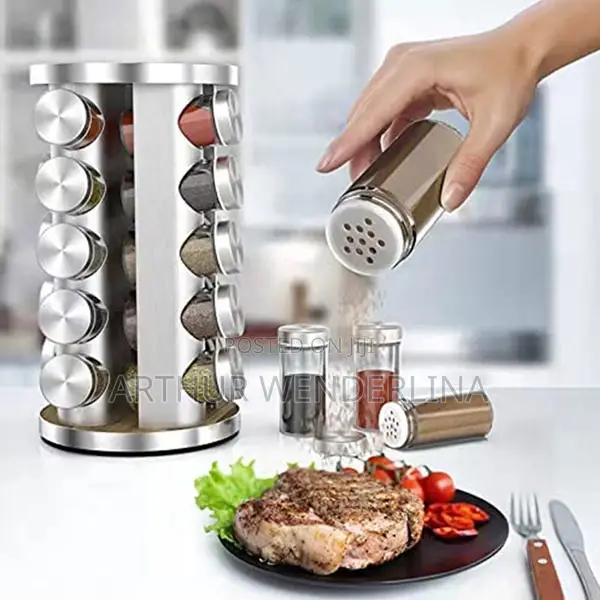 Rotating Spice Carousel 20pieces Jar