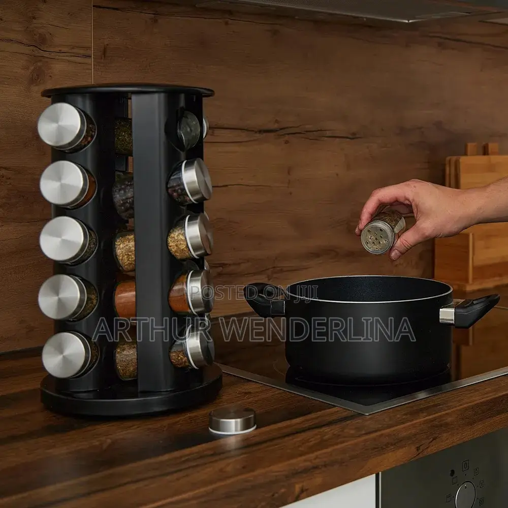 Rotating Spice Carousel 20pieces Jar