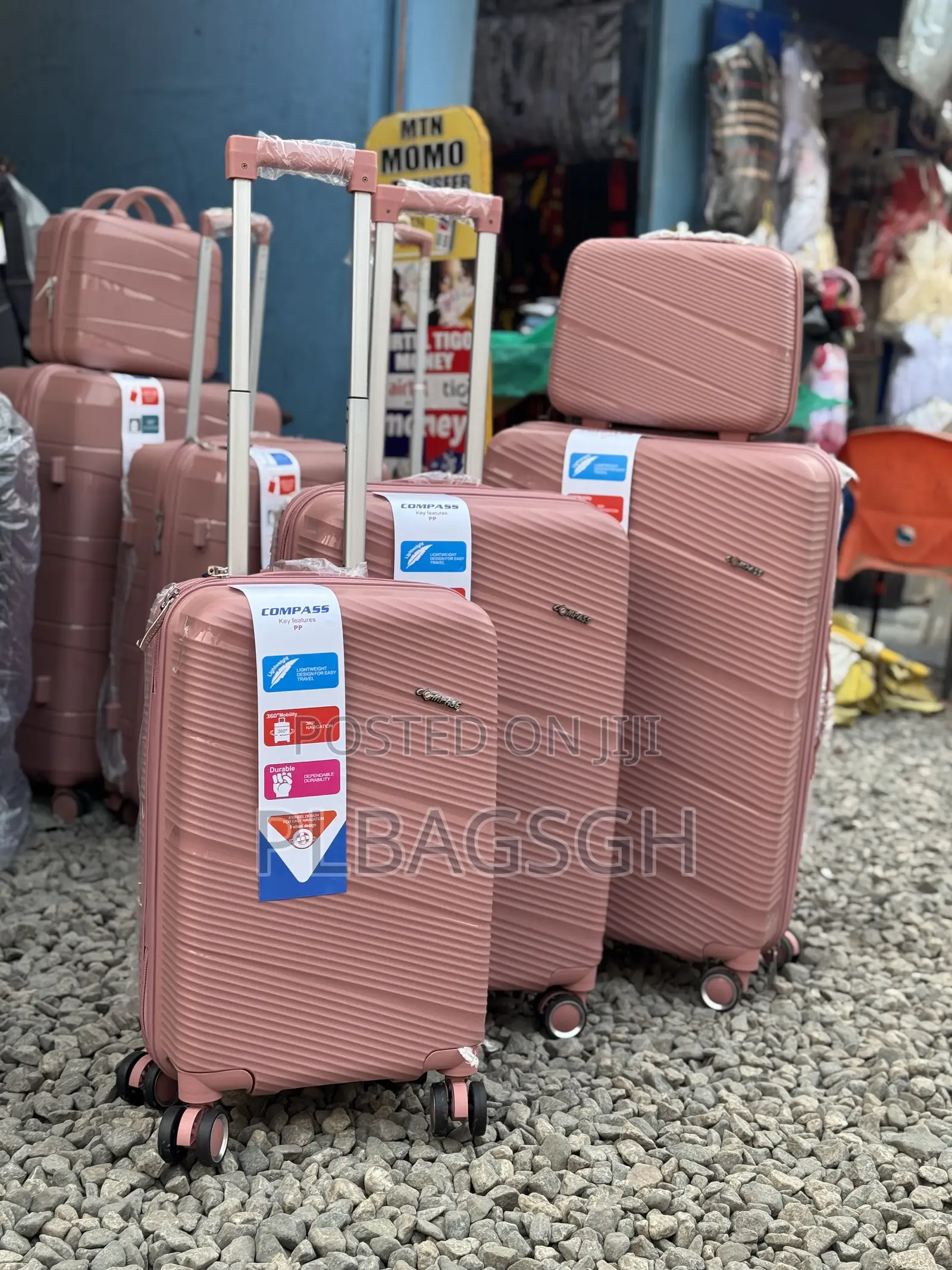 Compass Unbreakable Trolling Traveling Bags 4in1 at Plbagsgh