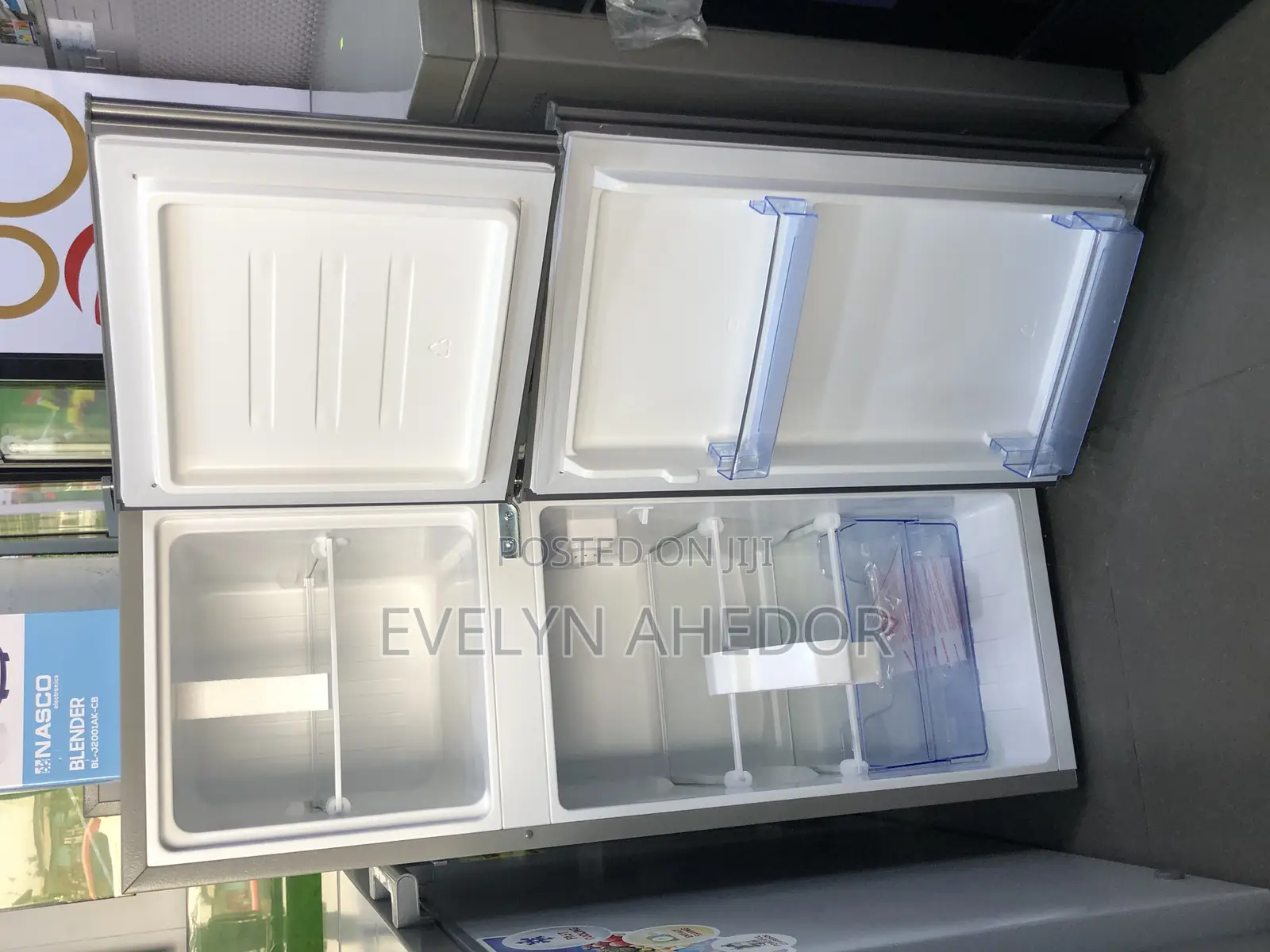 Quality Pearl Double Door Top Freezer 118 Liters for Sale