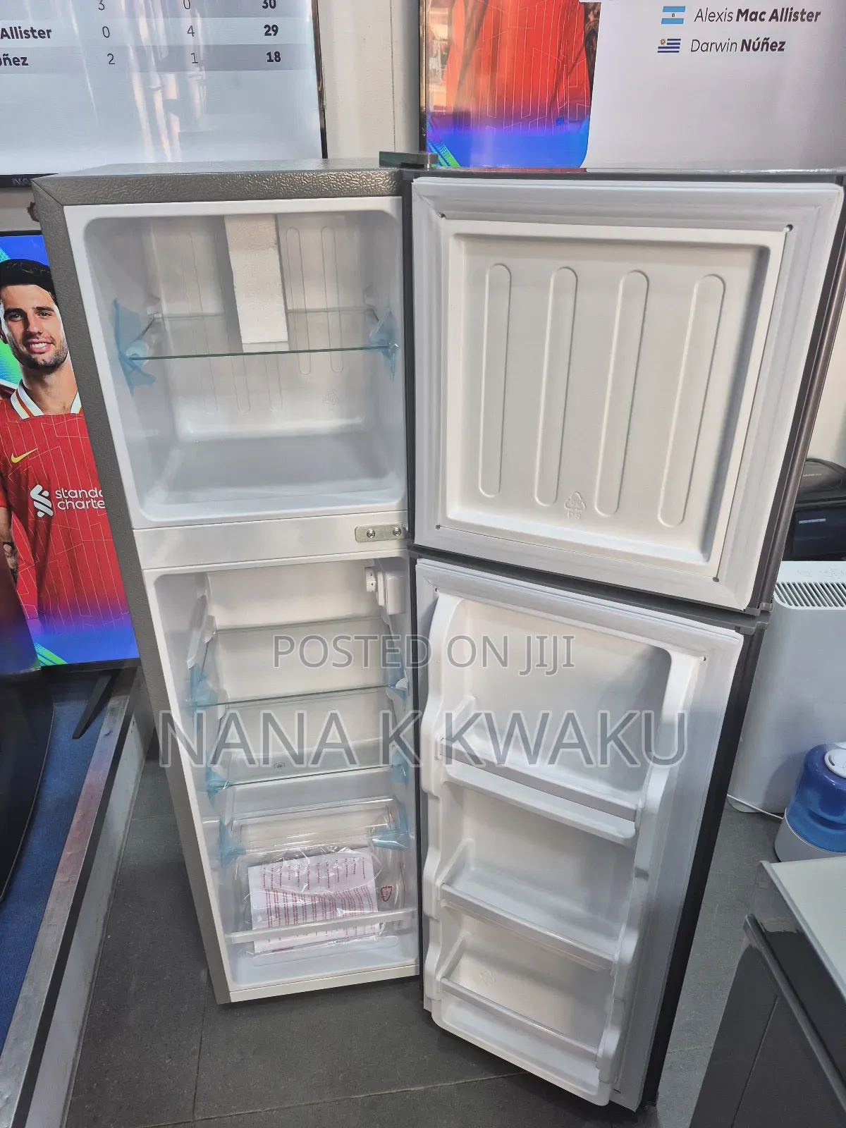 Slim Nasco 98litrs Double Door Fridge