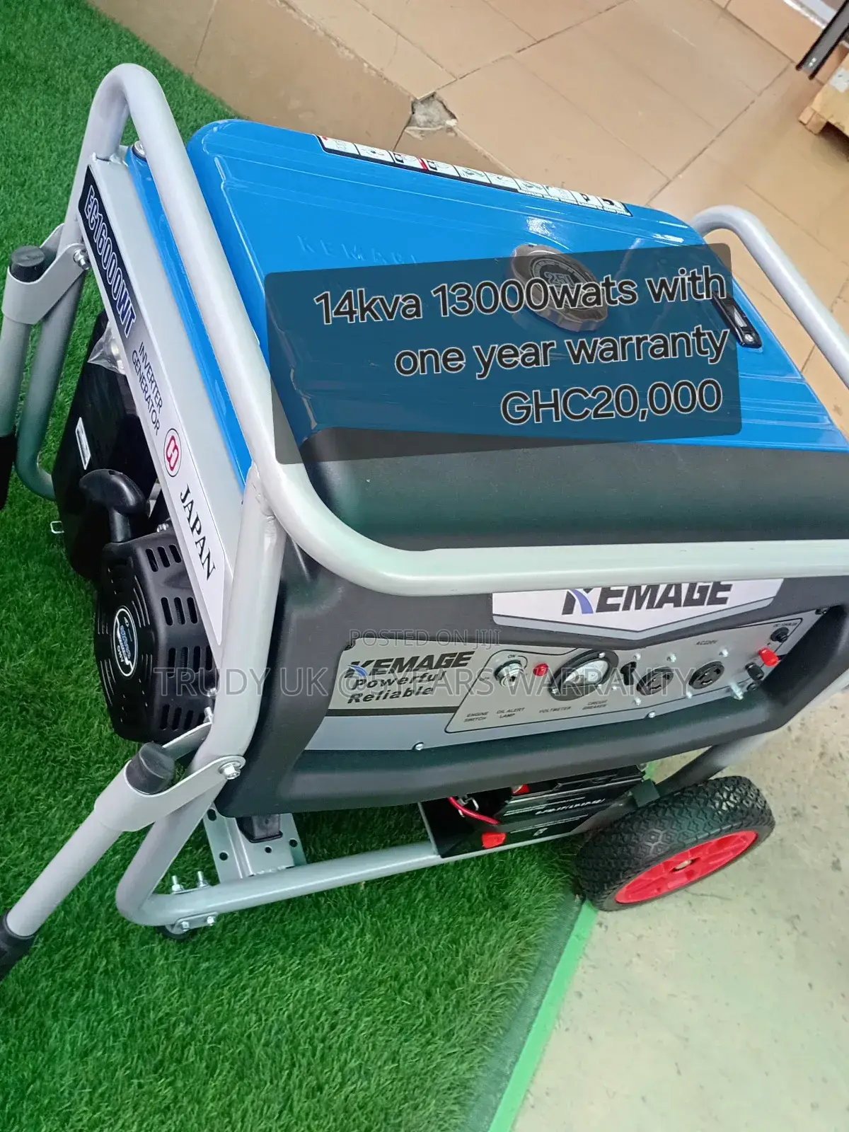 Reliable 14kva 13000wats Pertrol Kemage Generator Japan Mode