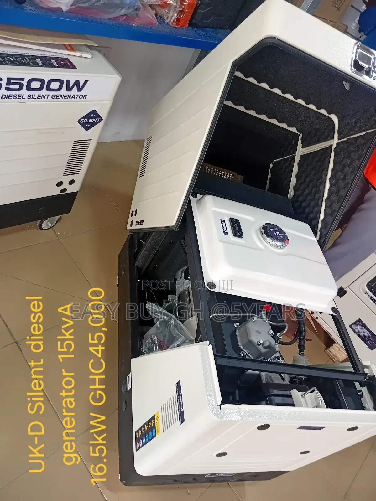 Uk Standard Silent Diesel Generator 15.0kva Easy to Start