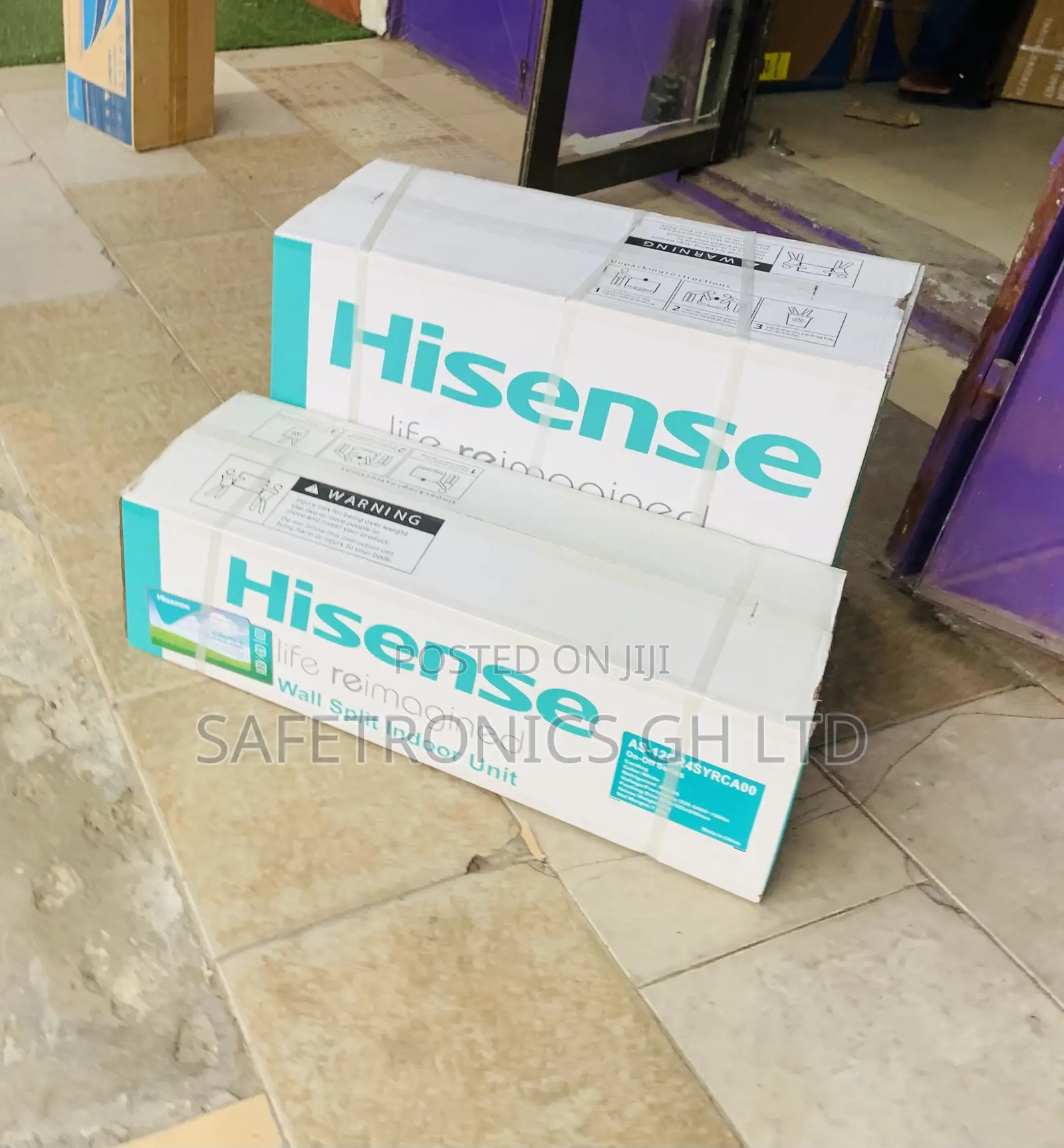 Massive White R410 Gas 1.5 Horsepower Split Ac