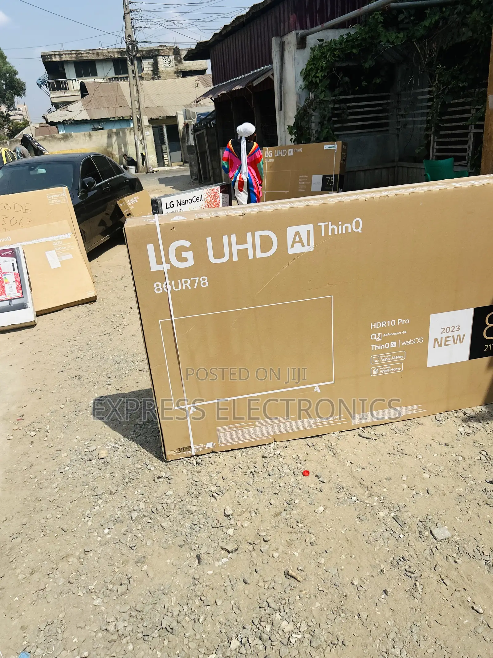 Display Delight Uhd Lg Smart 86”Ur78 Television