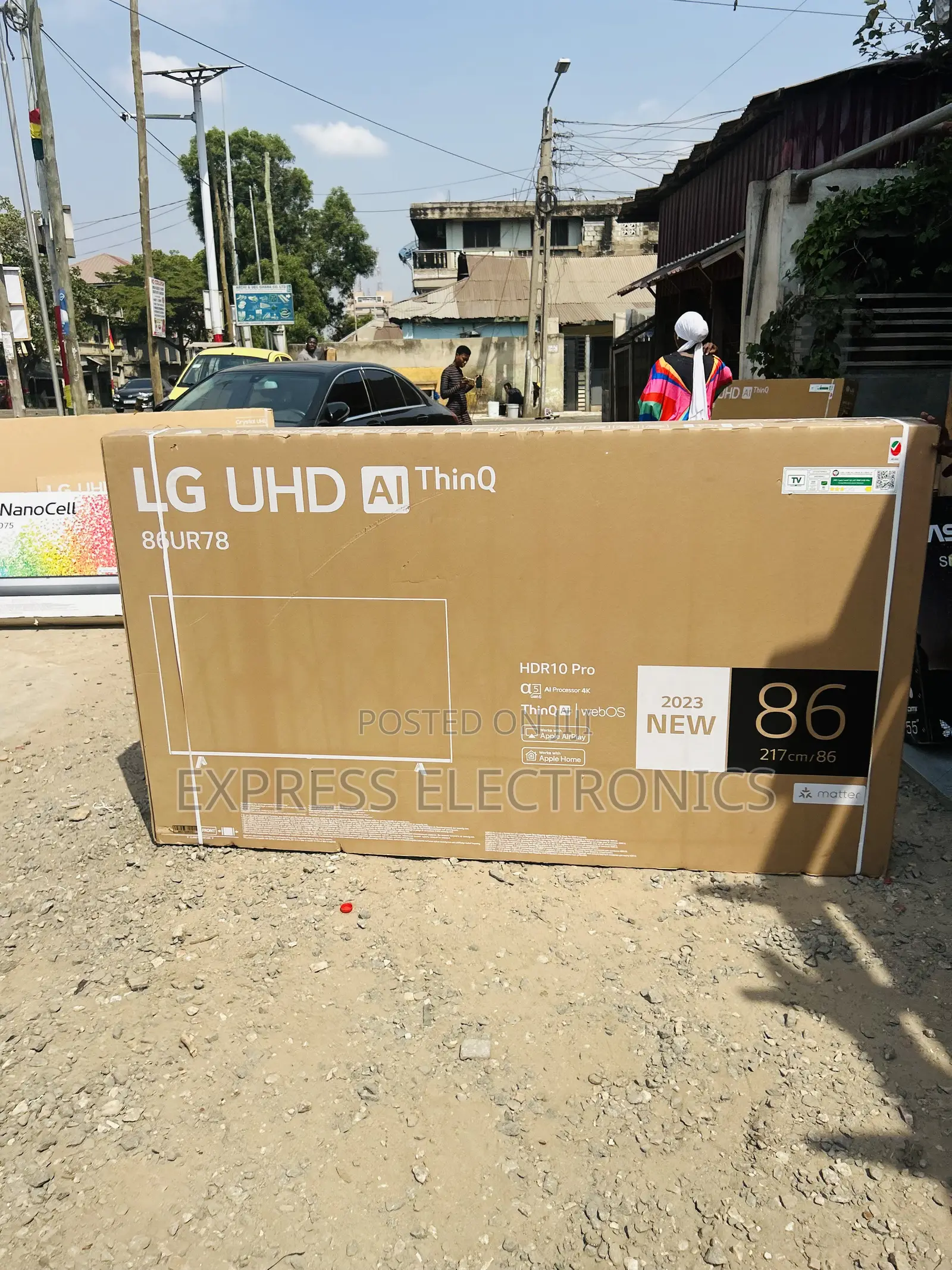 Spectacular View Ur78 Uhd Smart Lg 86”.