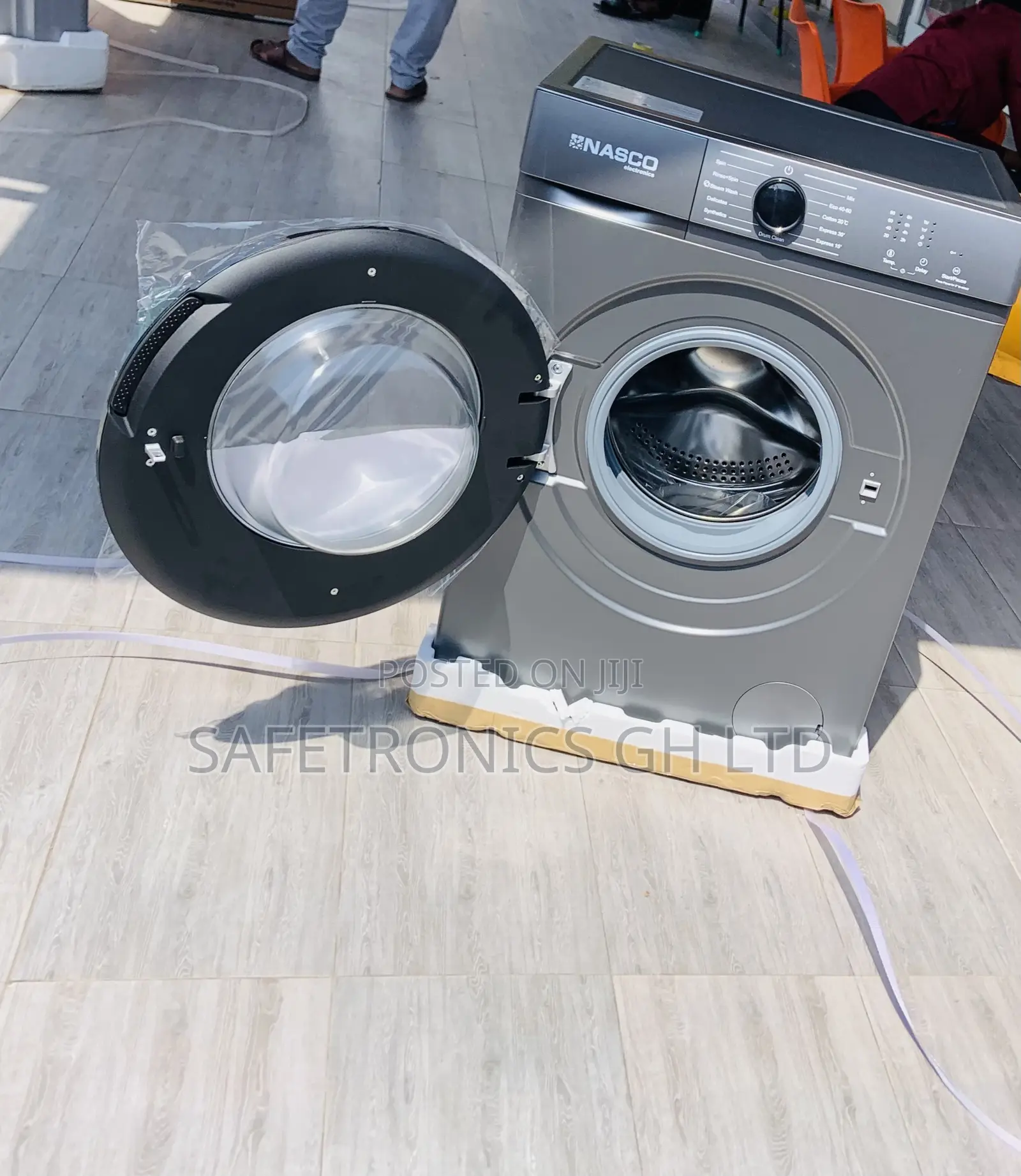 Front Load Fully Auto Nasco 8kg Inverter Washingmachine