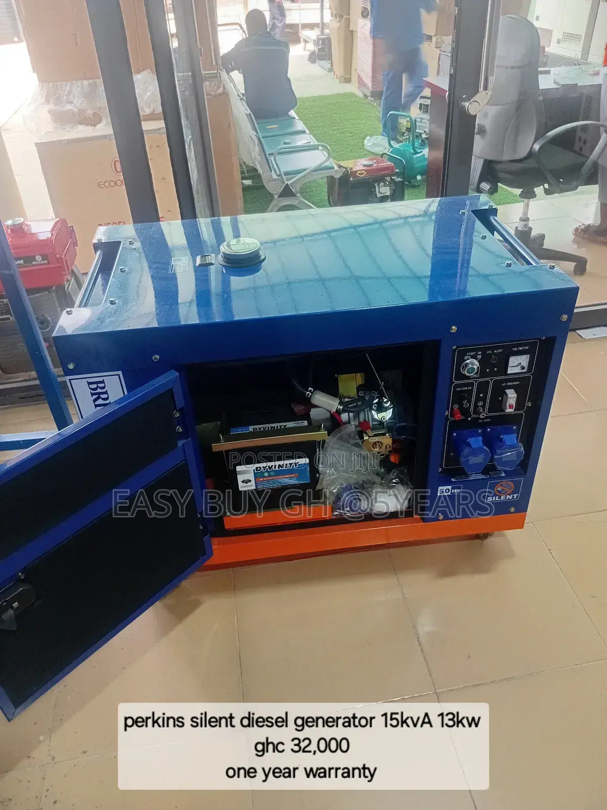 Economical Perkins Silent Diesel Generator 15kva 13kw