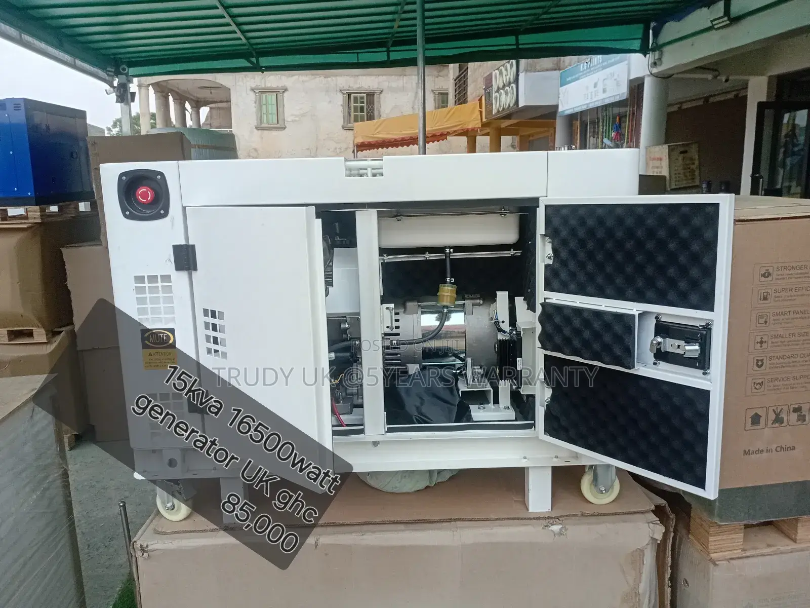 Medium Size 15kva 16500wats Perkins Diesel Generator UK Mode