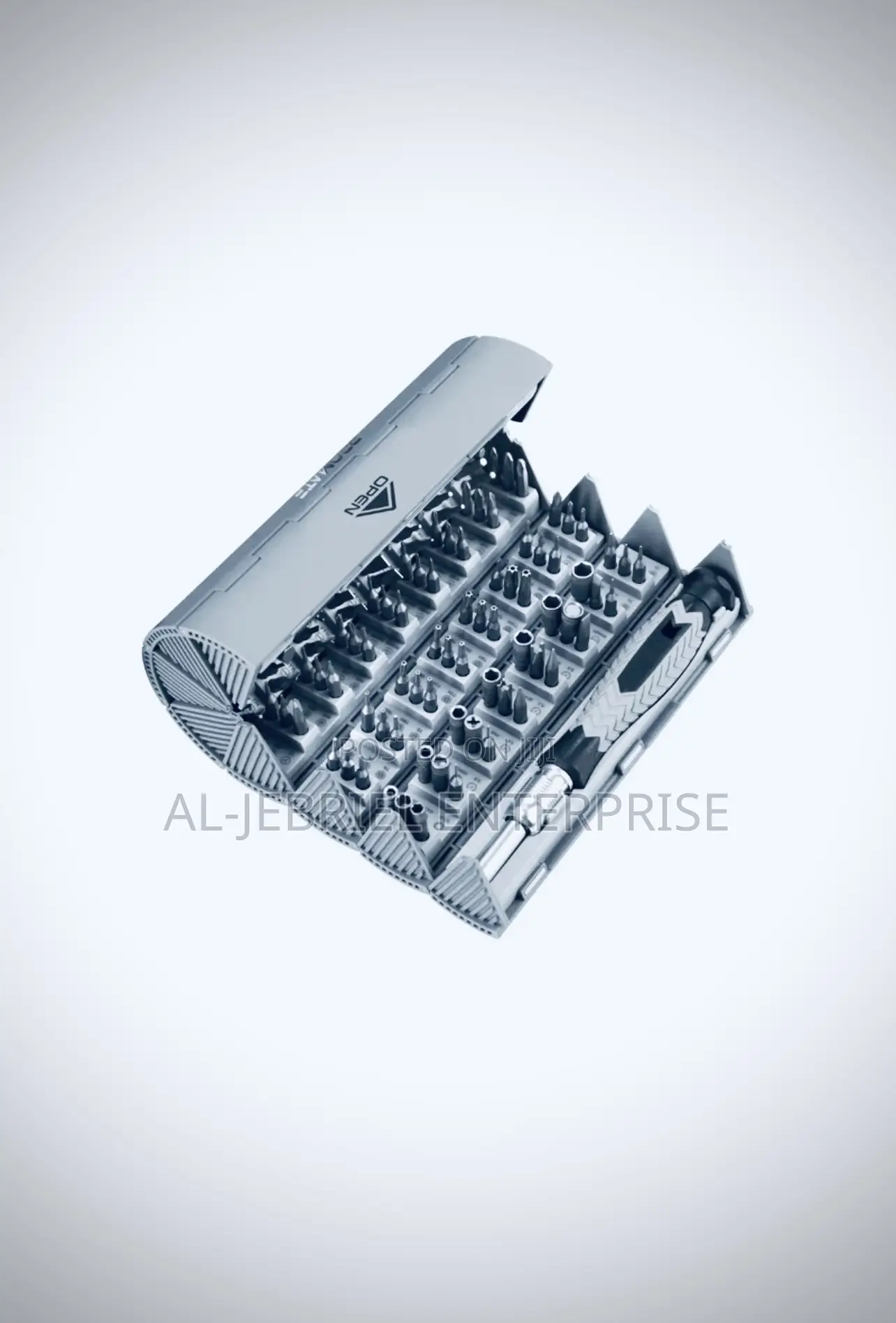 126 Pieces Promate PROTOOLS-126 Cylindrical Screwdriver Set