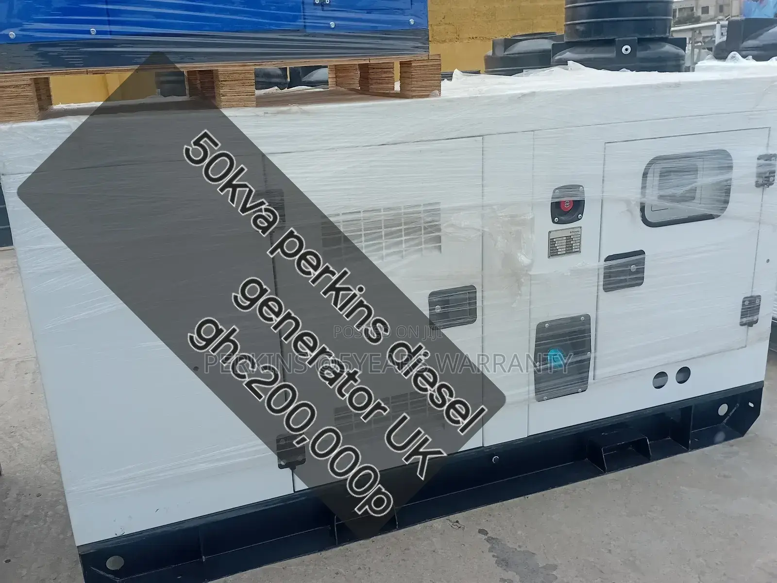 Silent Powerful 50kva Perkins Diesel Generator UK Model Made