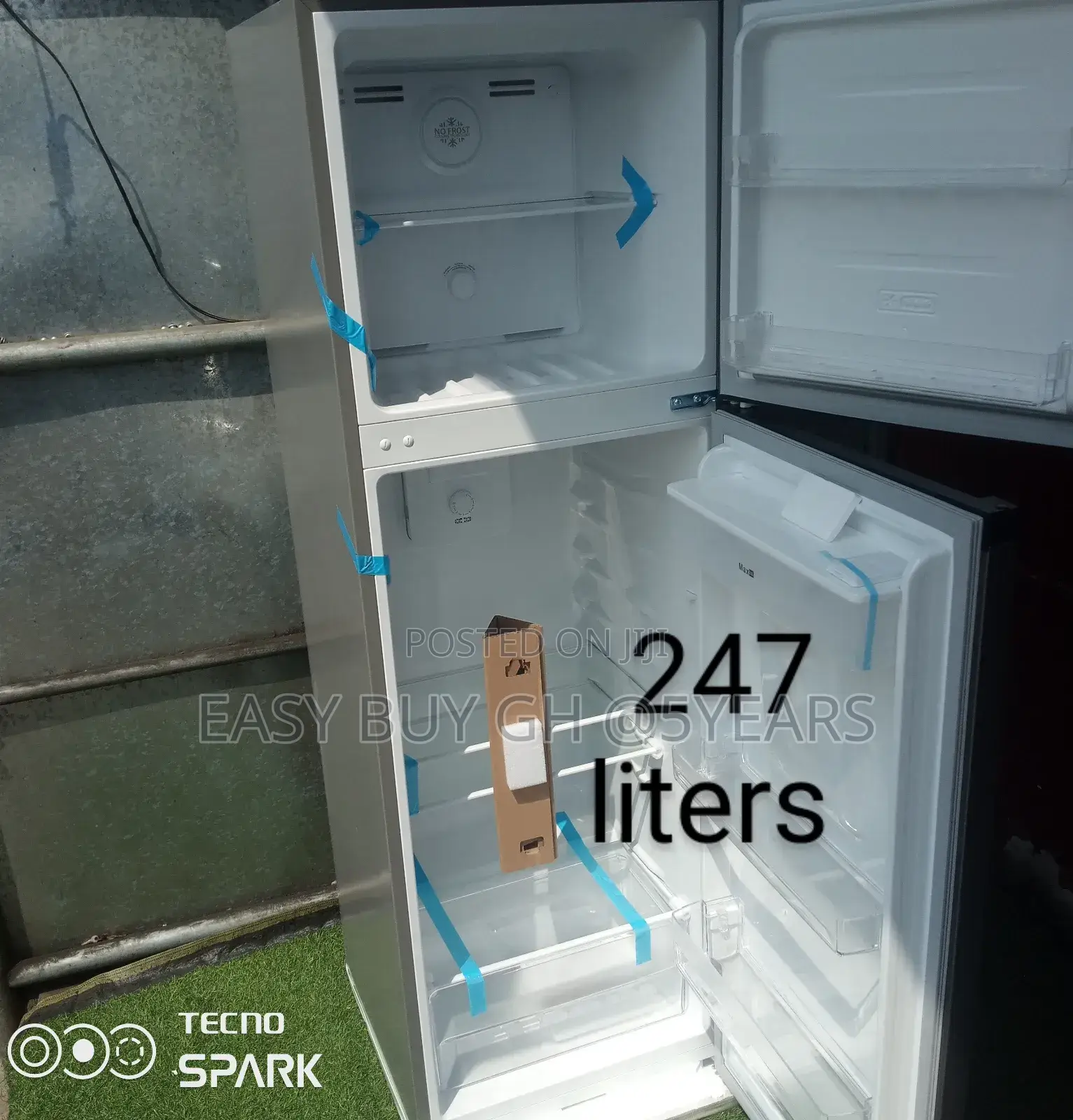 Roch Top Freezer Fridge Double Door