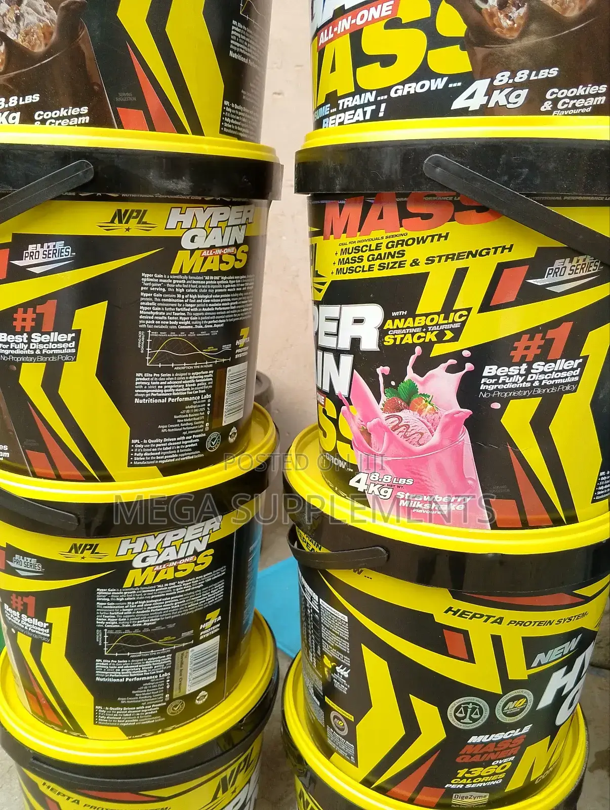 Hypergain Mass 4kg