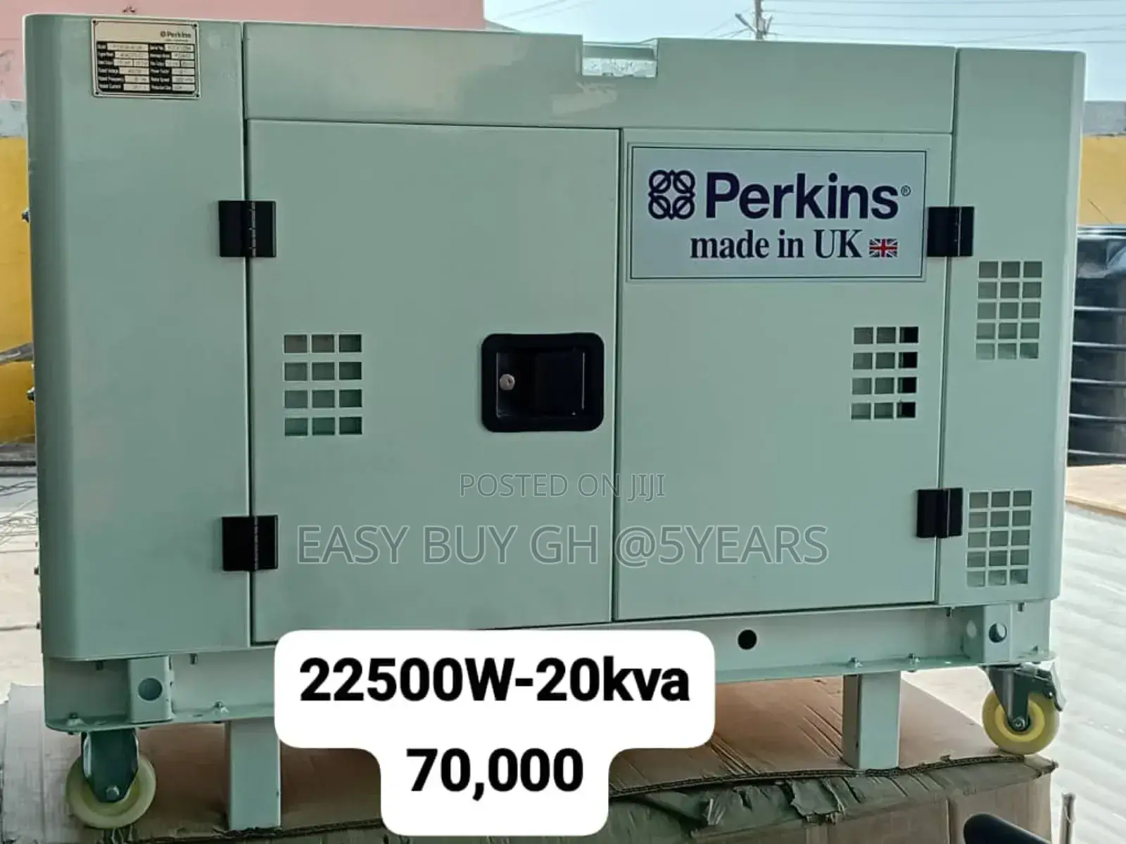 Convenient Perkins Diesel Generator 20kva 22kw