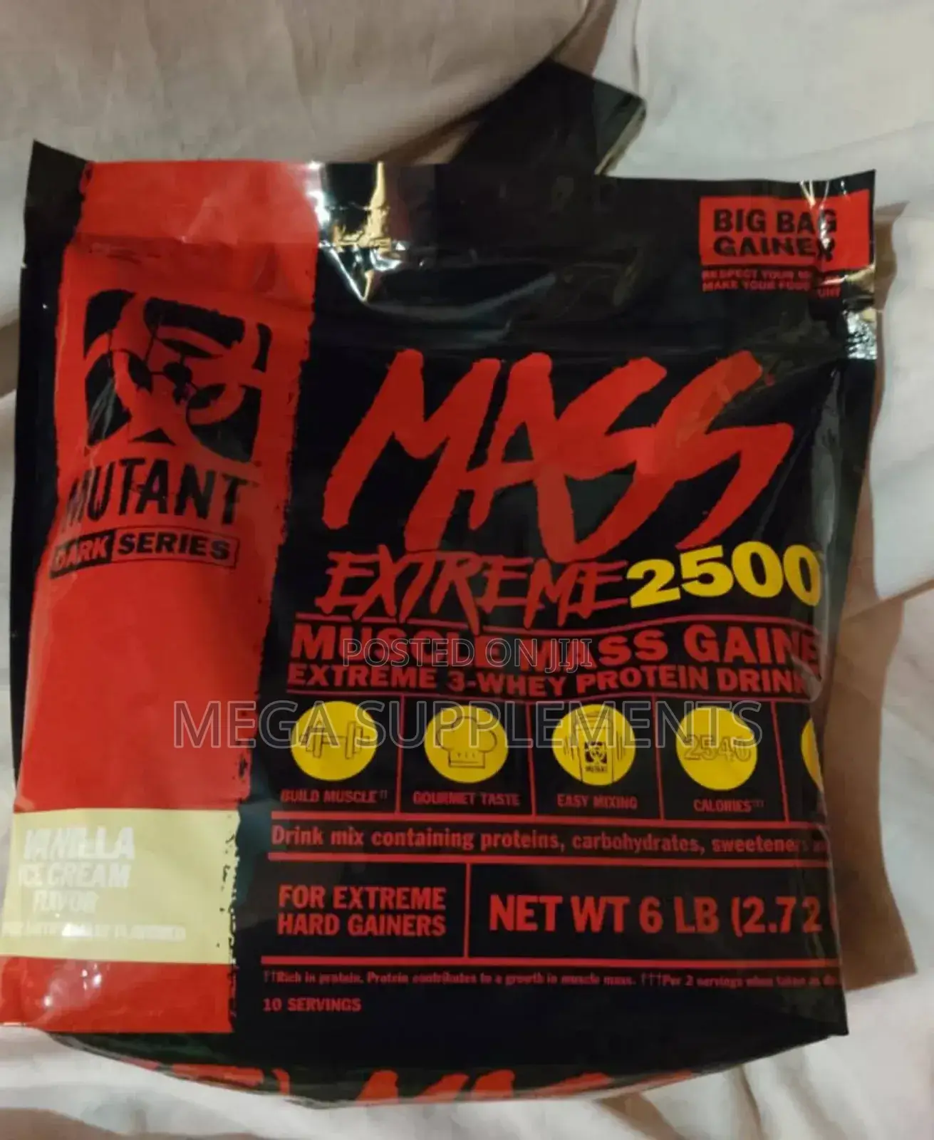 Mutant Mass Gainer Extreme 2500 6lbs
