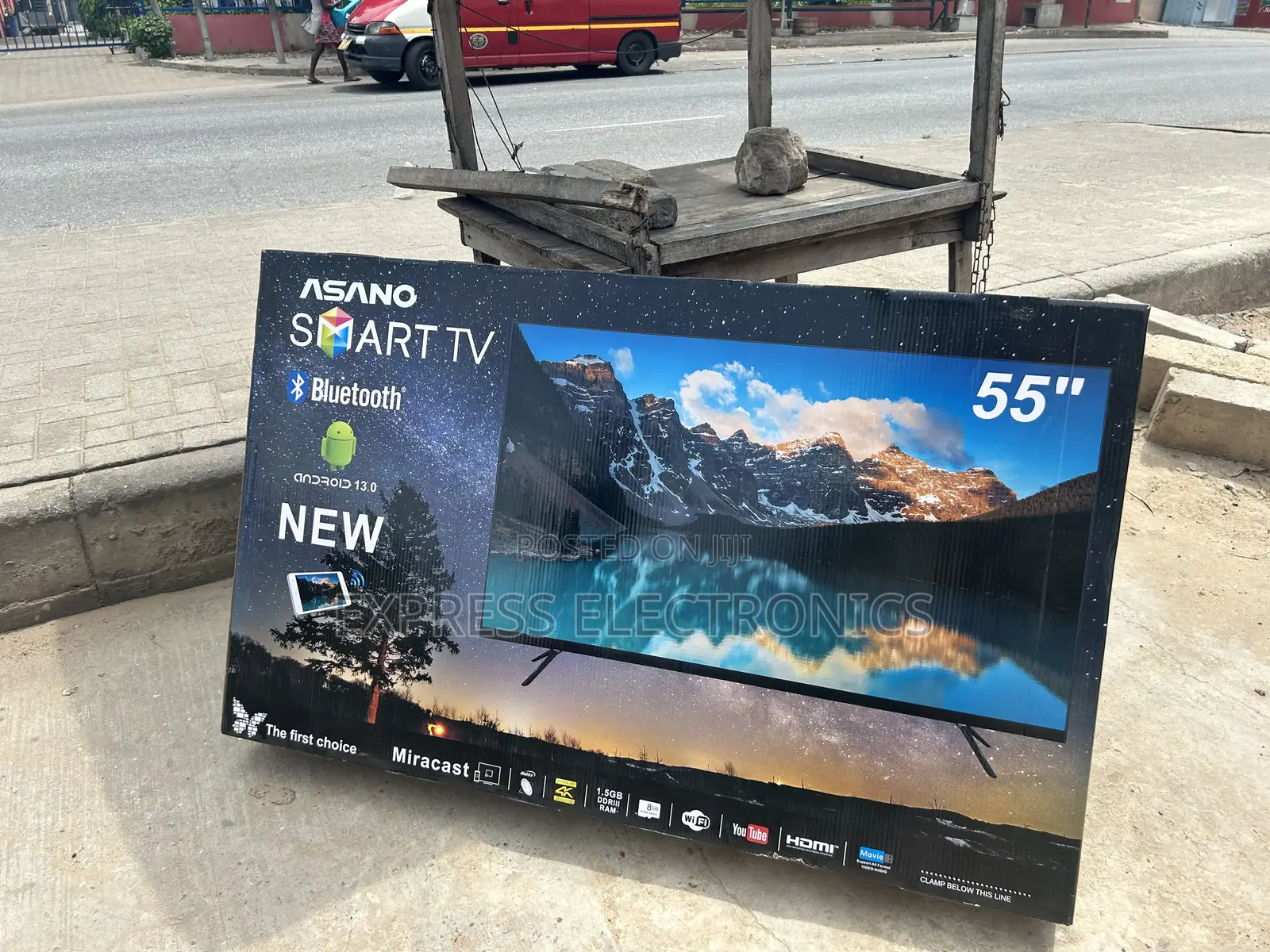 Highly Recommended 55”Uhd Smart Asano Tv