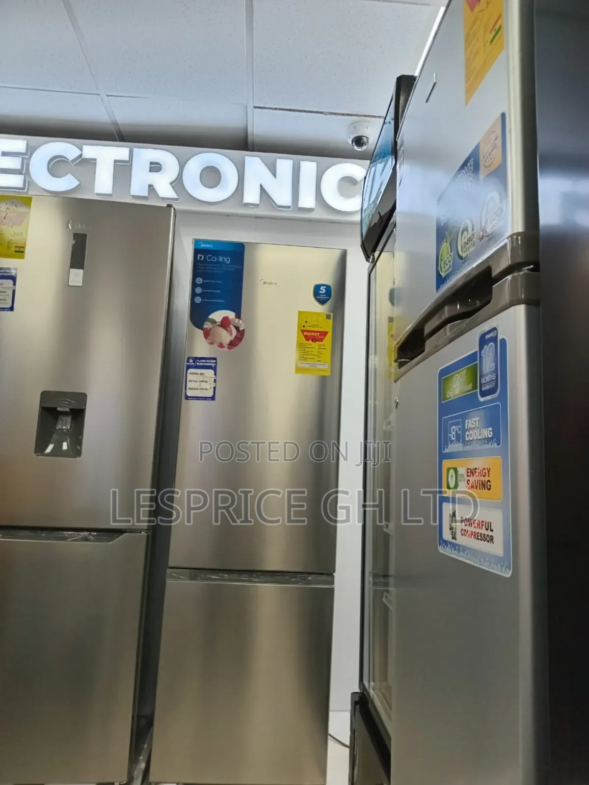 Midea 262L Silver Refrigerator ~ Top Quality!