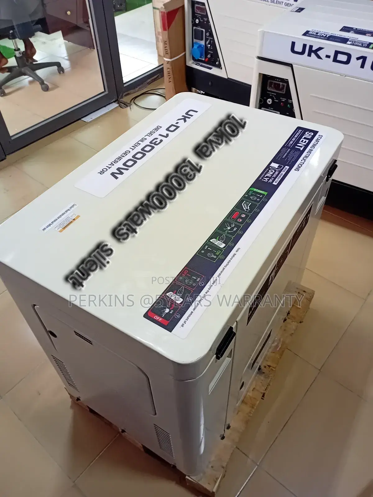 Super Efficiency 10kva 13000wats Silent Diesel Generator UK
