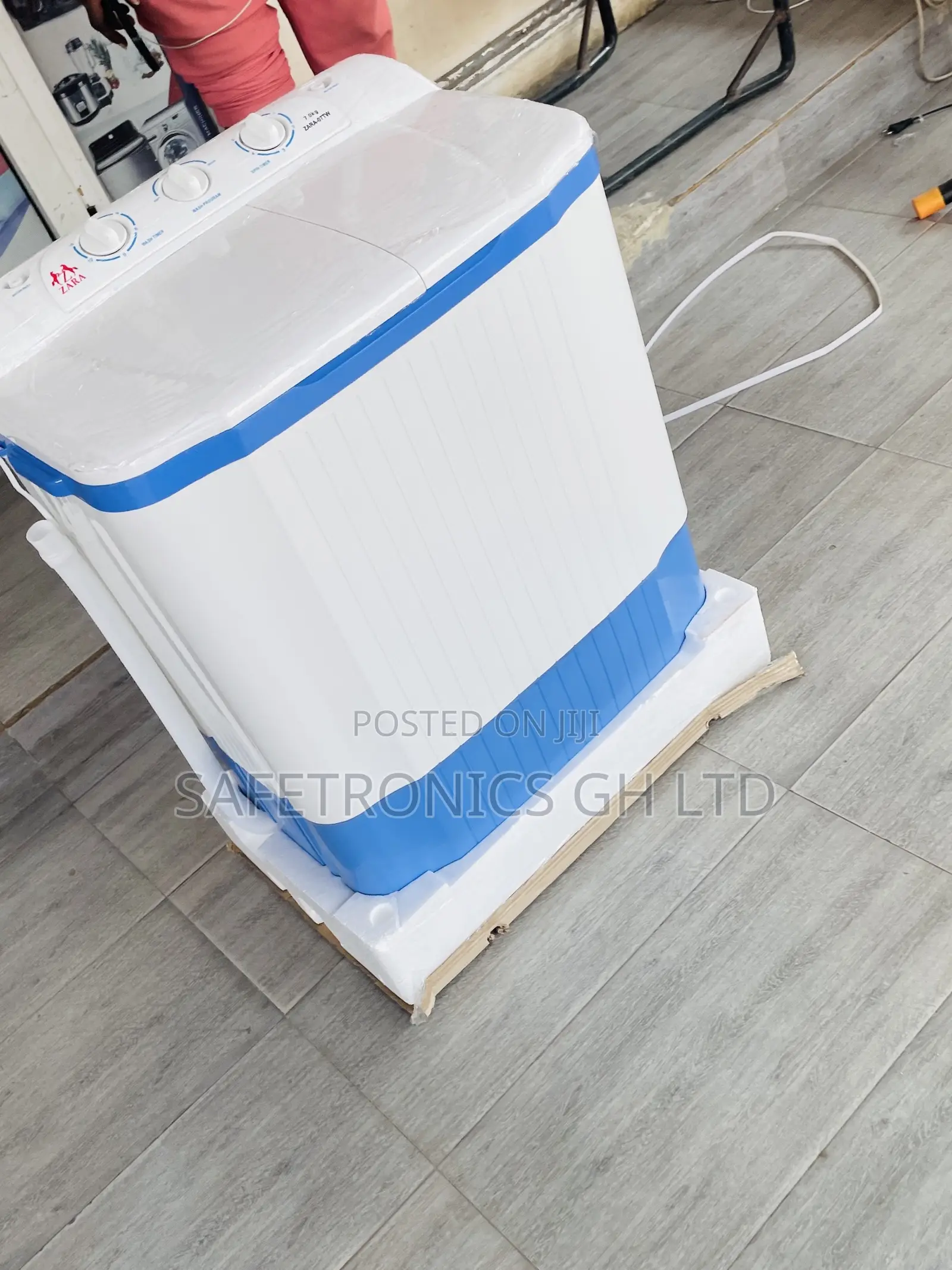 Correct Zara Semiauto 7kg Topload White Washingmachine