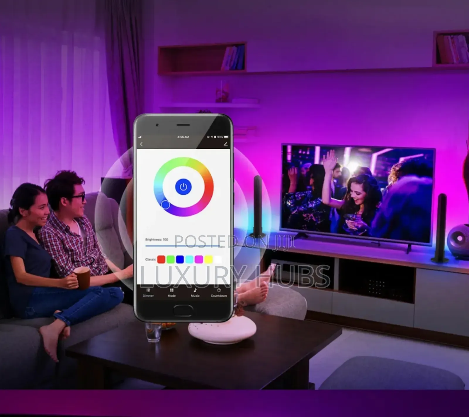 Led RGB Lamp (Desktop Lamp Atmosphere Changer)