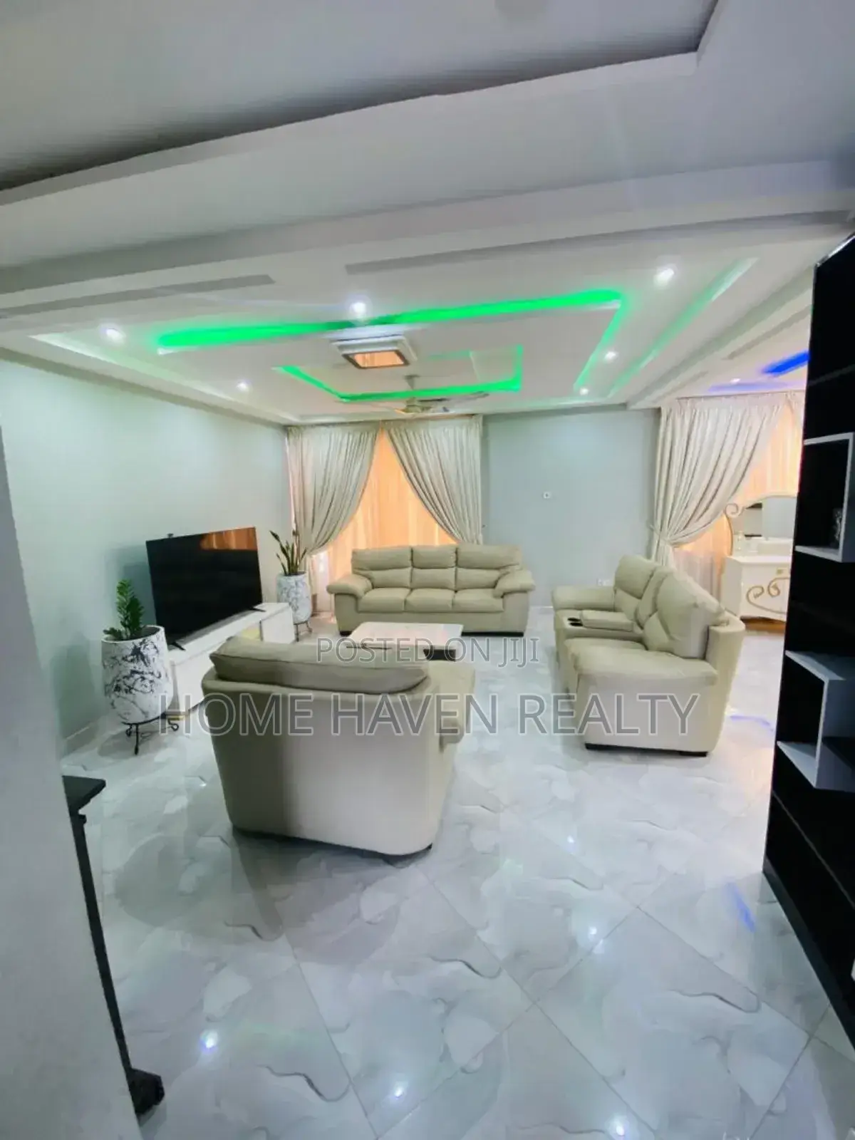 Furnished 5bdrm Apartment in Kisseman, Achimota for rent