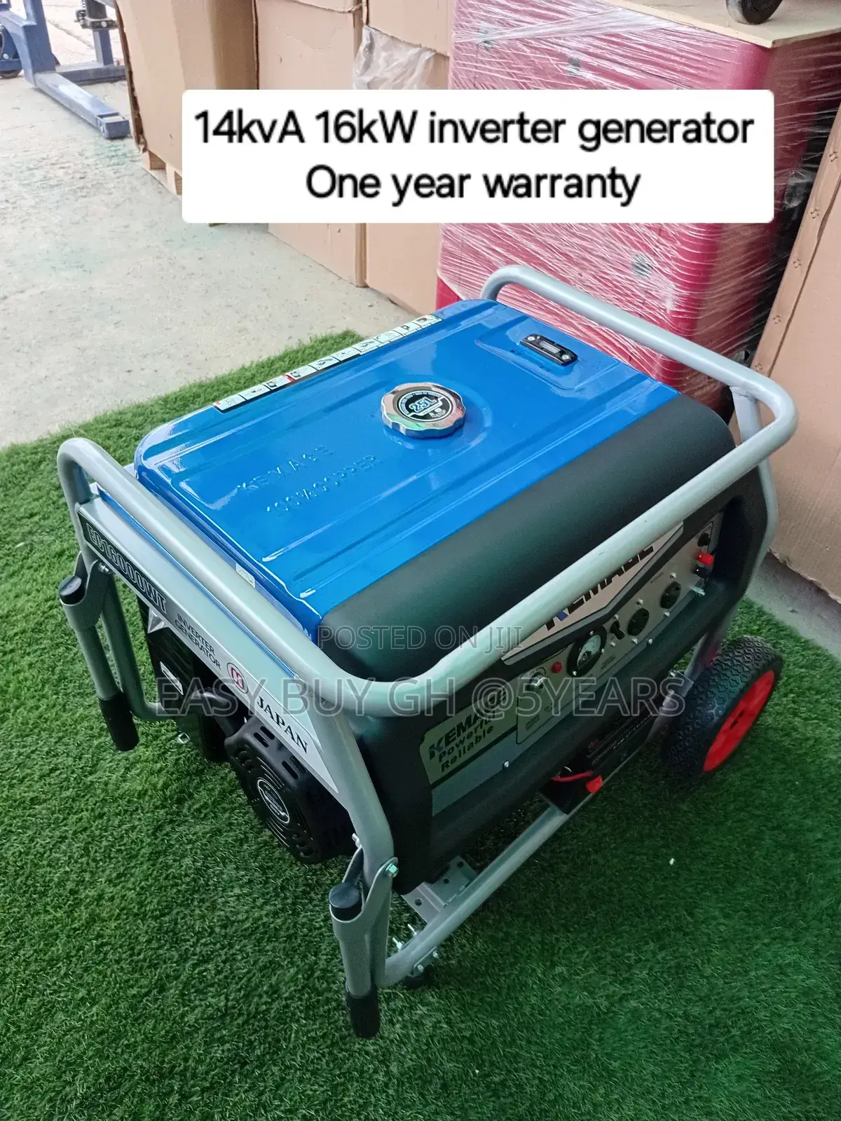 Heavy Duty Kemage Generator 14kva 16kw Inverter Generator