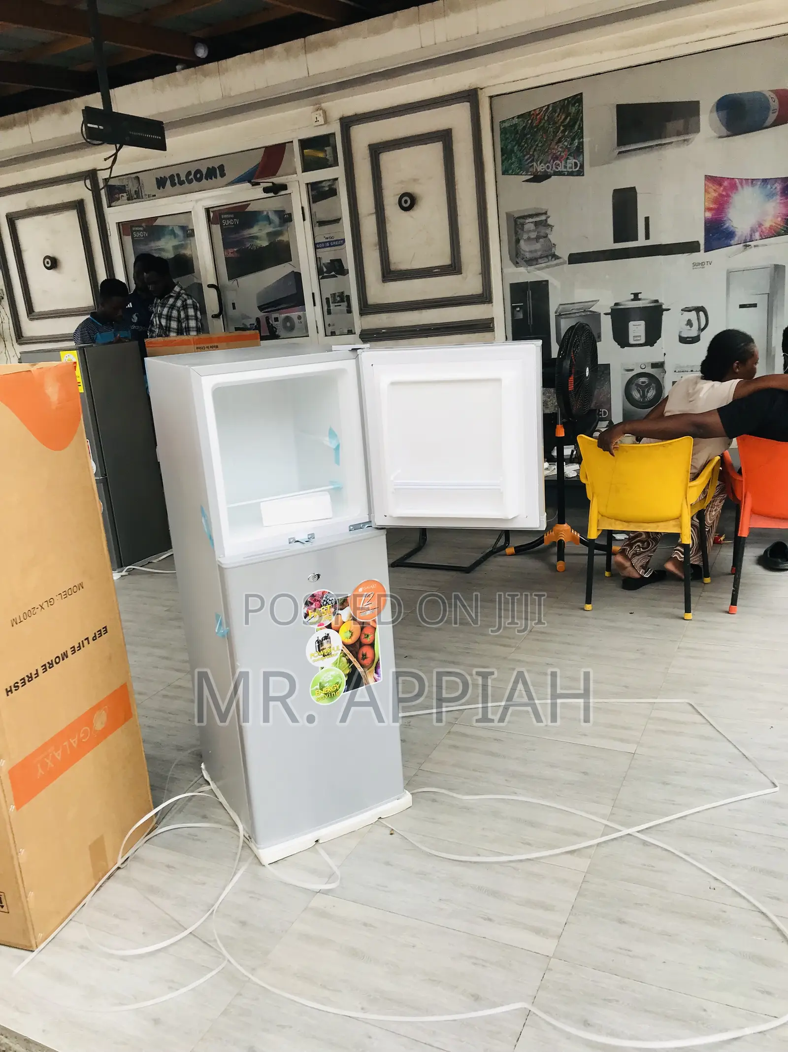 Unique Galaxy 200tm Double Door Electric Refrigerator.