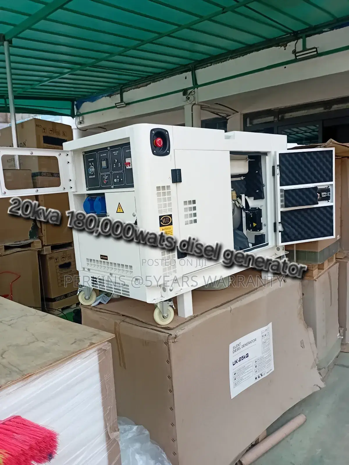 Super Efficiency 20kva 180,000wats Disel Silent Generator UK