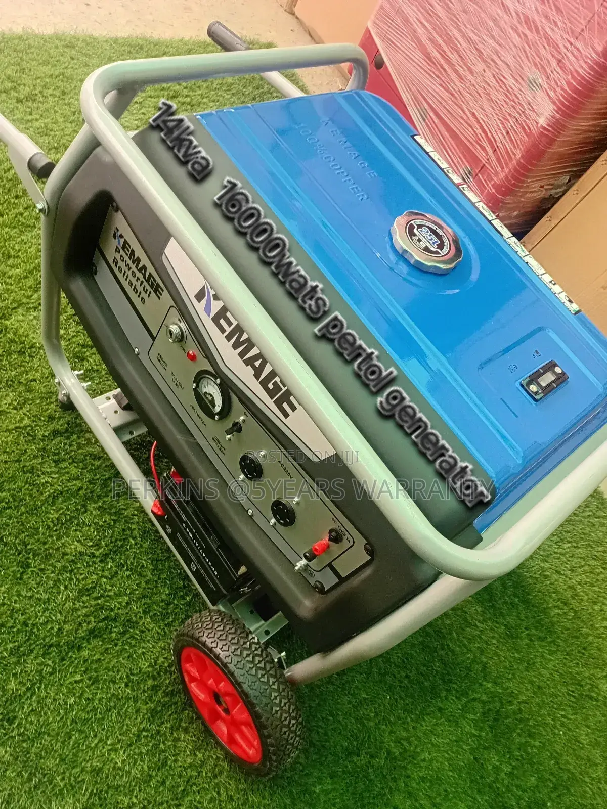 Single Face 14kva 16000wats Pertrol Kemage Generator Japan