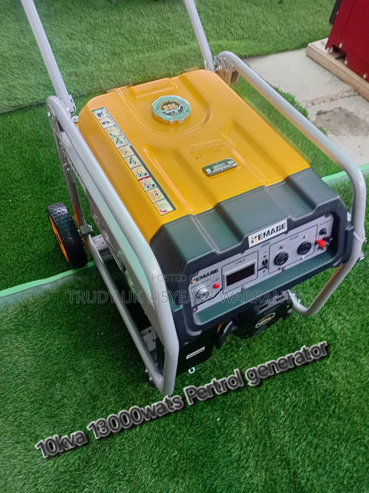 Smart Panel 10kva 13000wats Kemage Pertrol Generator Japan