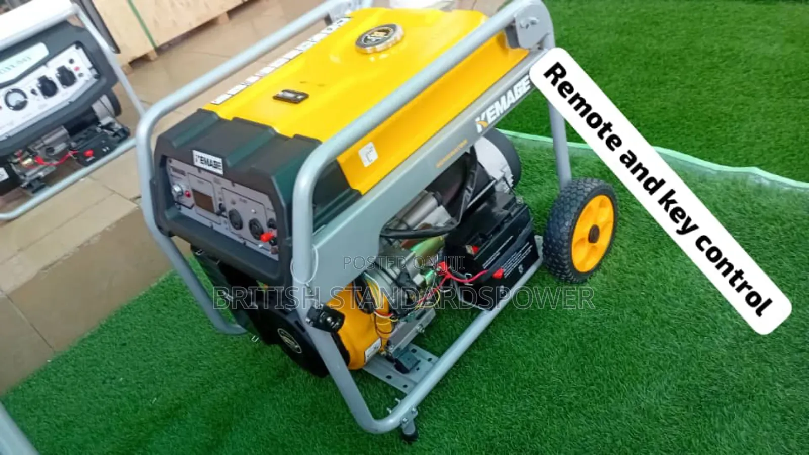 Engine Switch Kemage Generator 15kva 16500watt Petrol Silent
