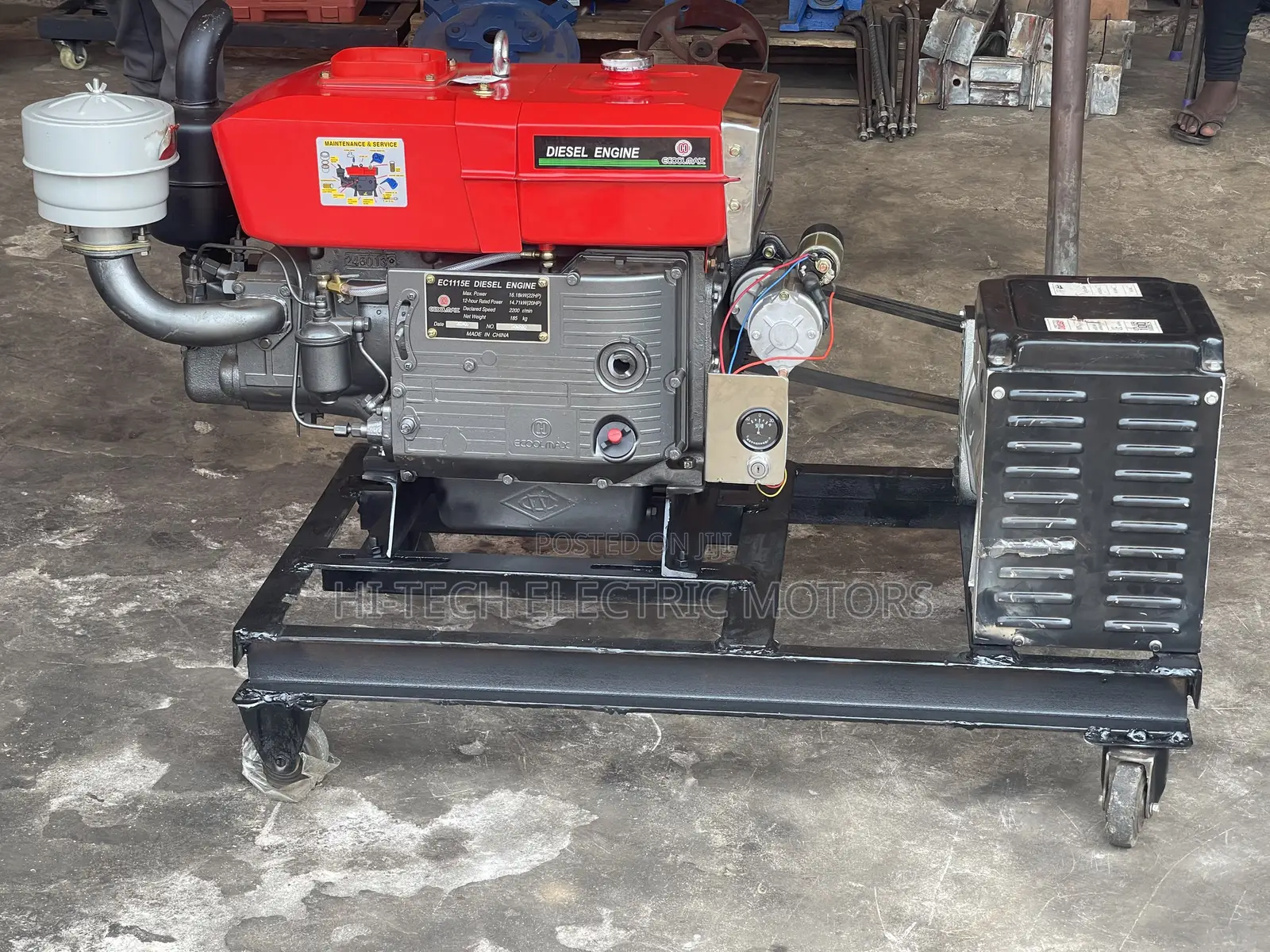 Diesel A.C Altenator Generator