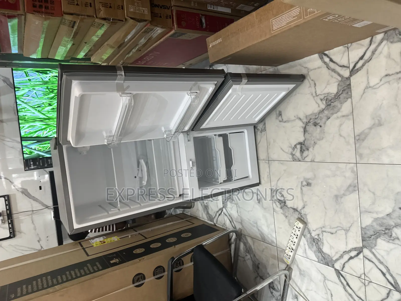 Call  and Order Galaxy 200BF Double Door Fridge