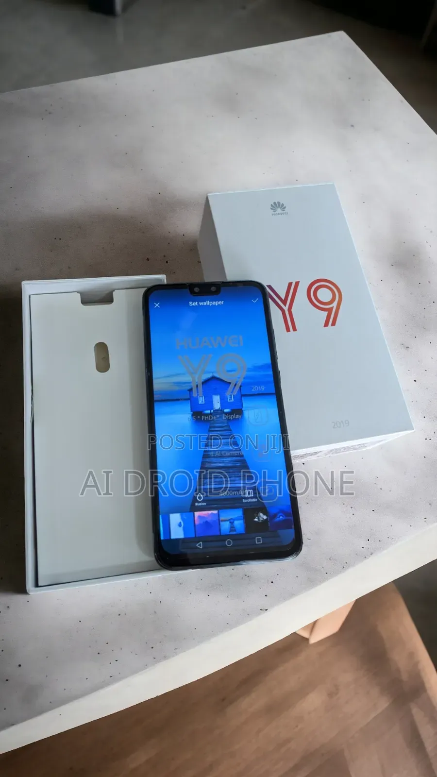 New Huawei Y9 2019 128 GB Green