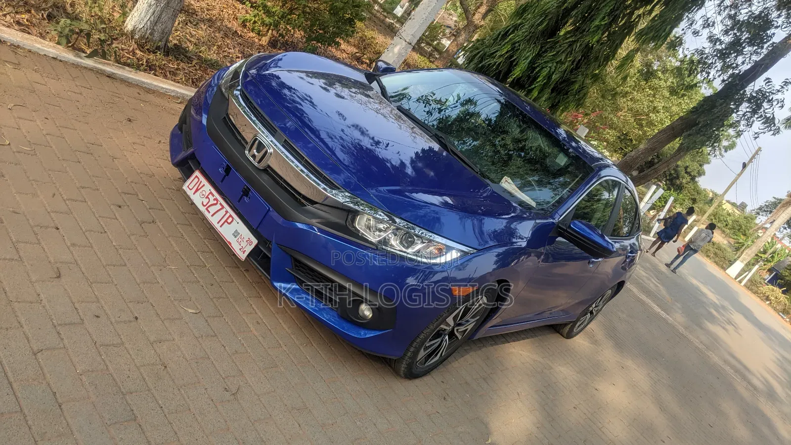 Honda Civic EX-L Sedan 2018 Blue