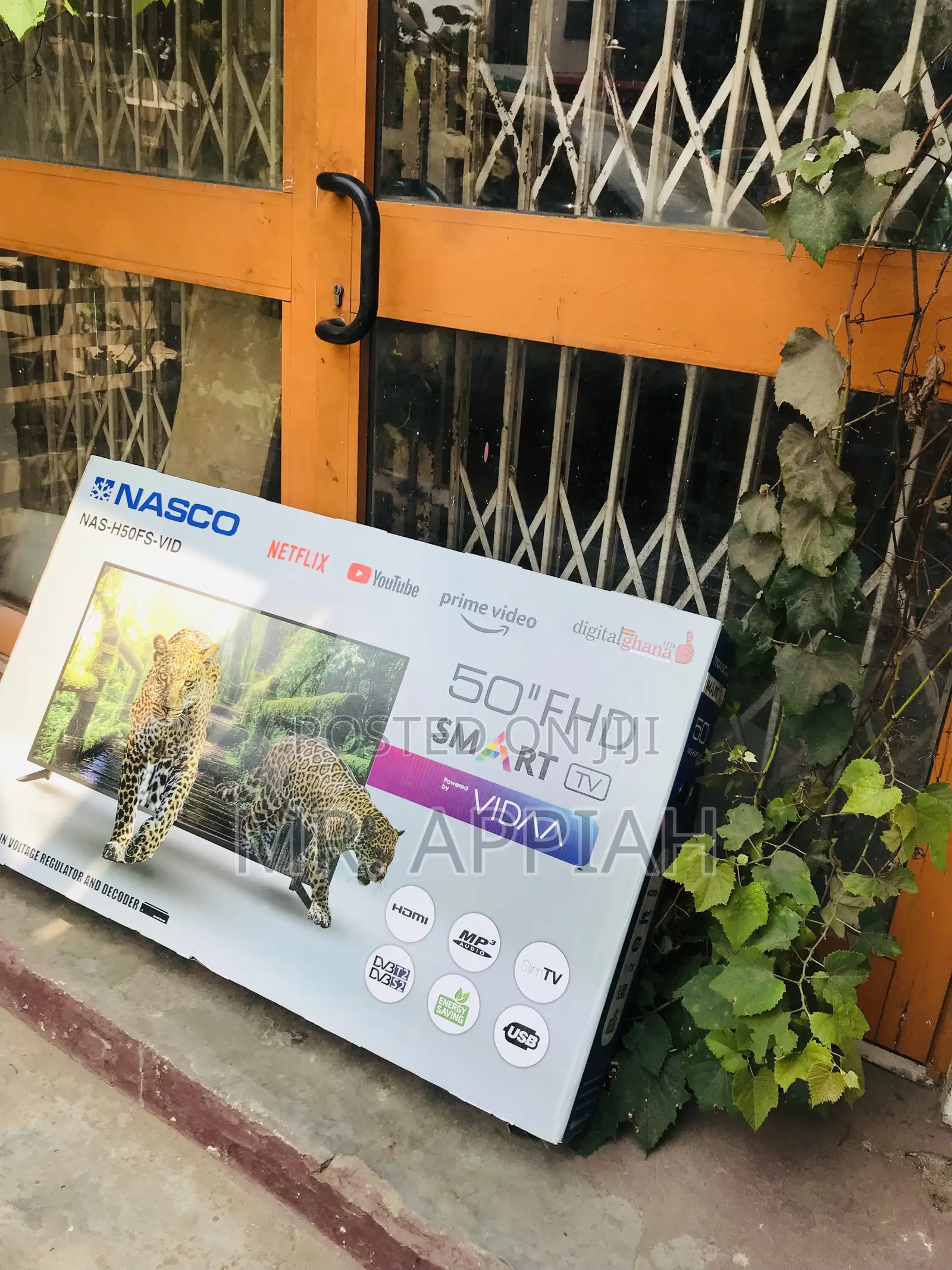 Unleash Your Tv Experience With Nasco 50” Smart Screen Tv 