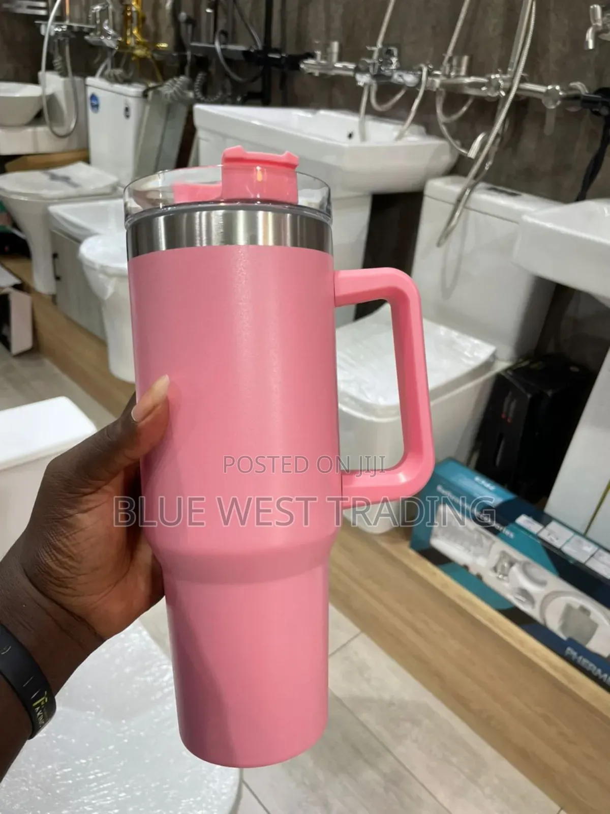 Stanley Cup Replica (Baby Pink)