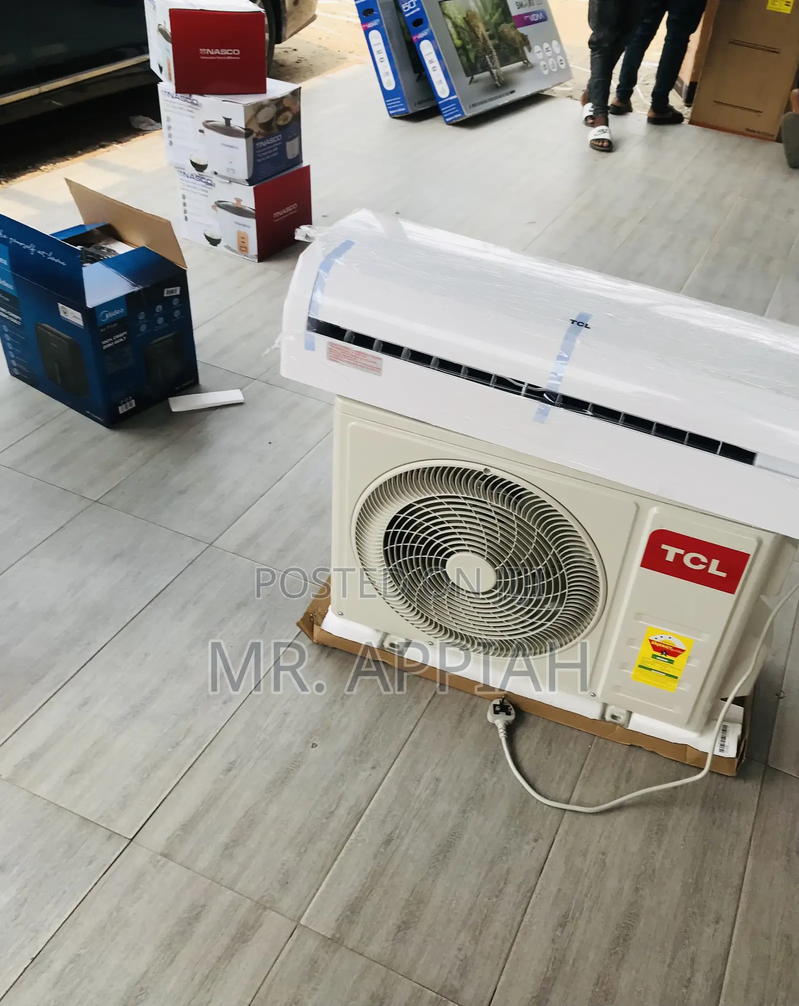Order Unique TCL 1.5hp Non Inverter Air Conditioner(White).