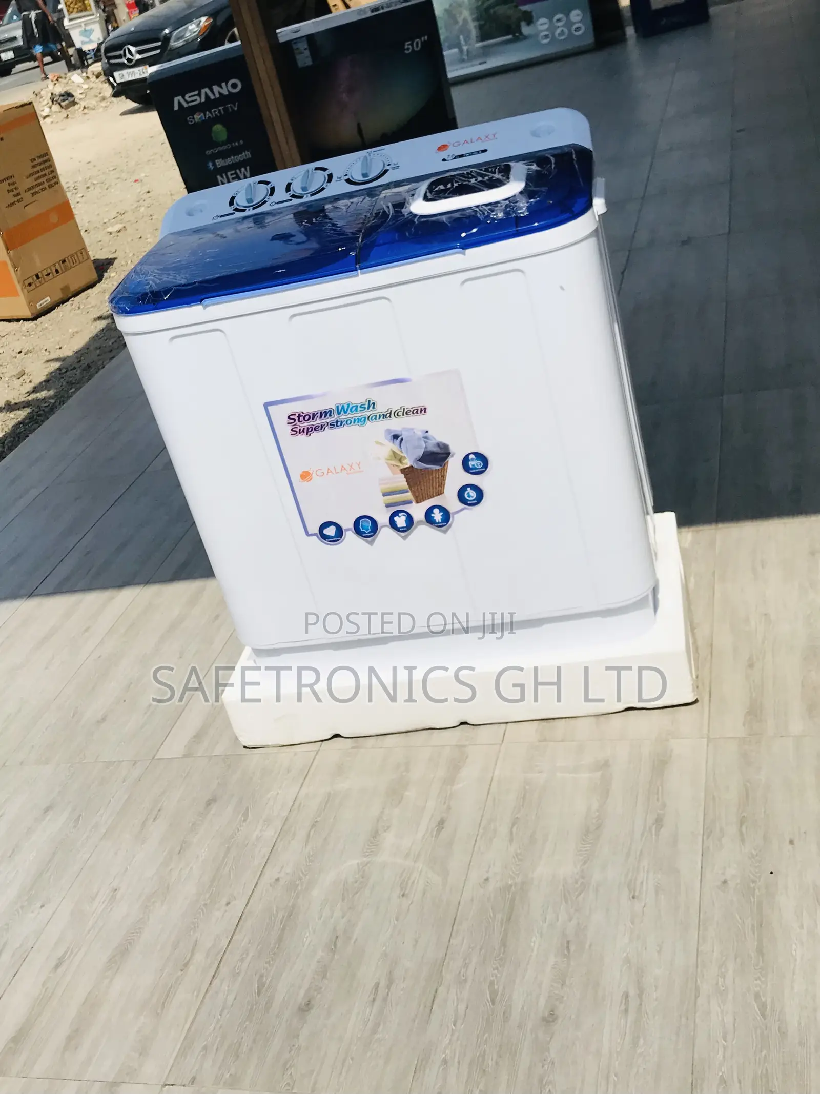 Galaxy Fresh Start Semiauto 7kg Topload Washingmachine