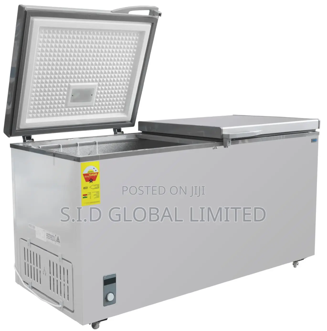 Cozy With Our Fridge NASCO-510-LTR-DOUBLE-DOOR-CHEST-FREEZER