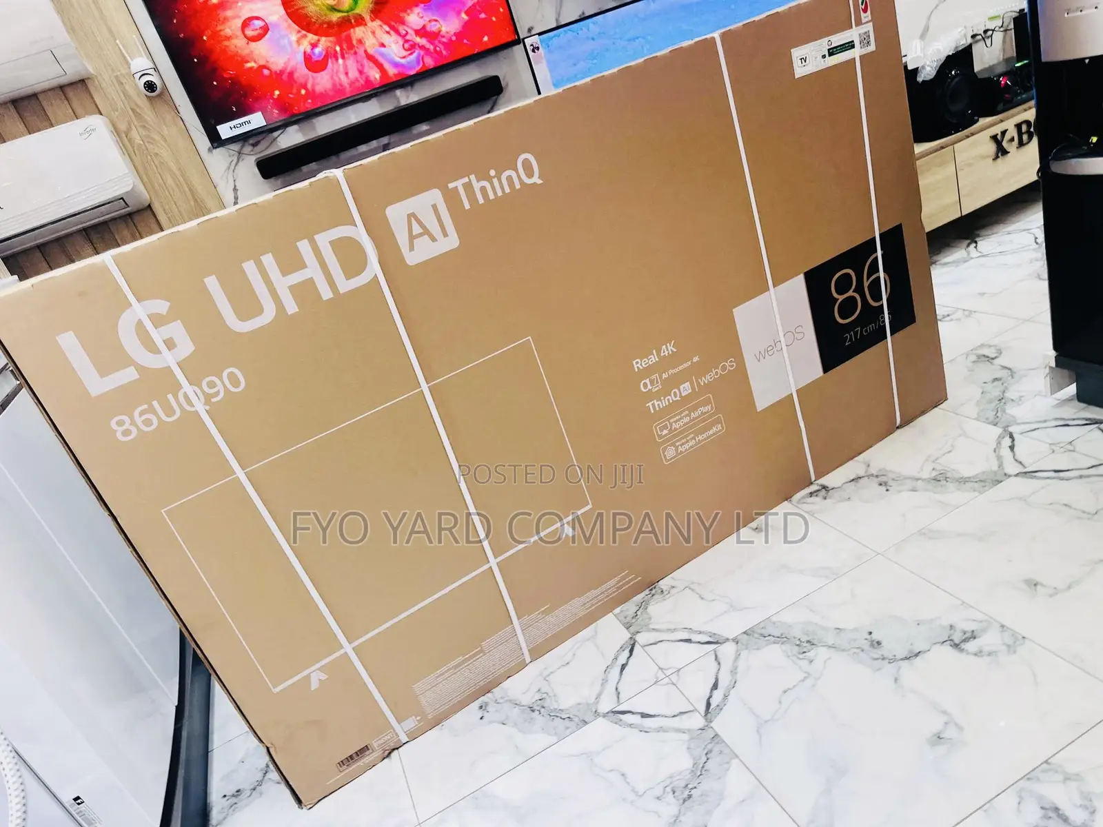 Movie Magic With the Comfort on Lg 86” Smart Satellite Tv