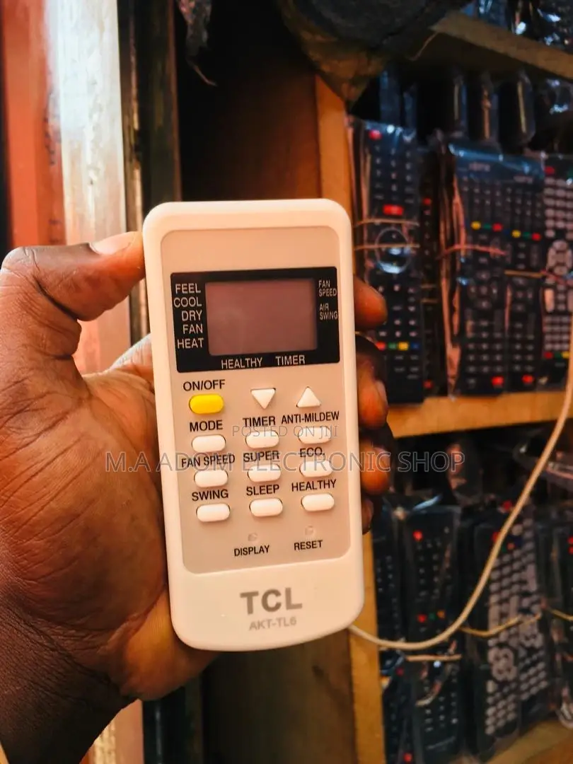 TCL AC Remote Control - Take Control of Your Comfort