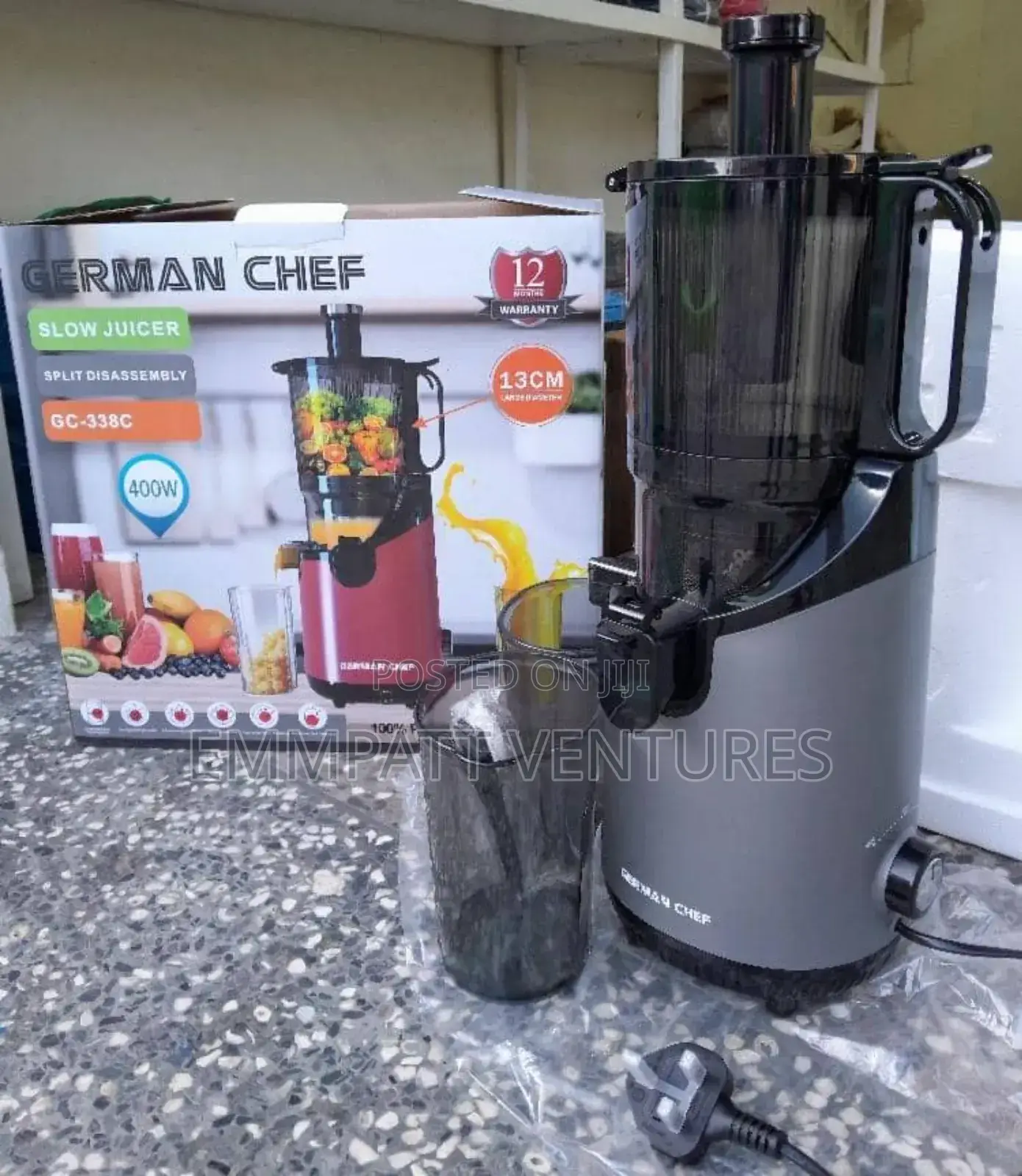 German Chef Slow Juicer