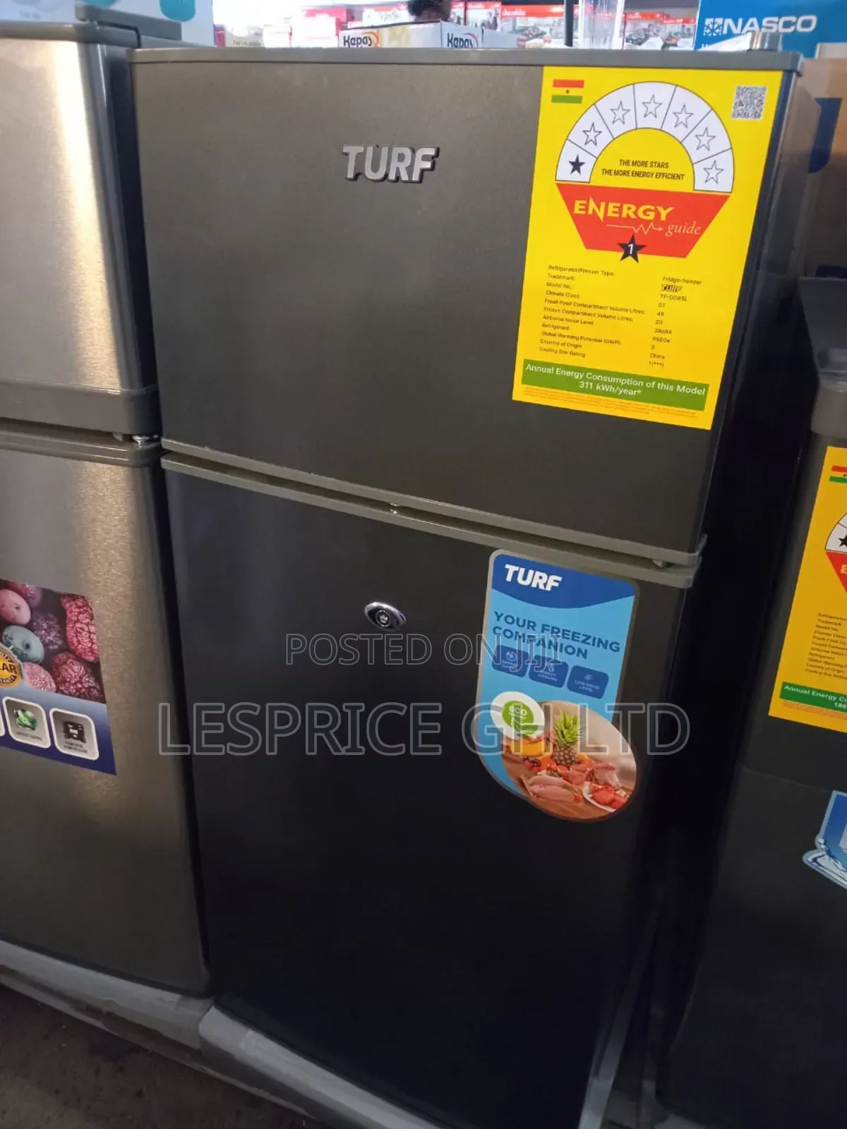 Efficient Cooling Tech // Turf Double Door 68L