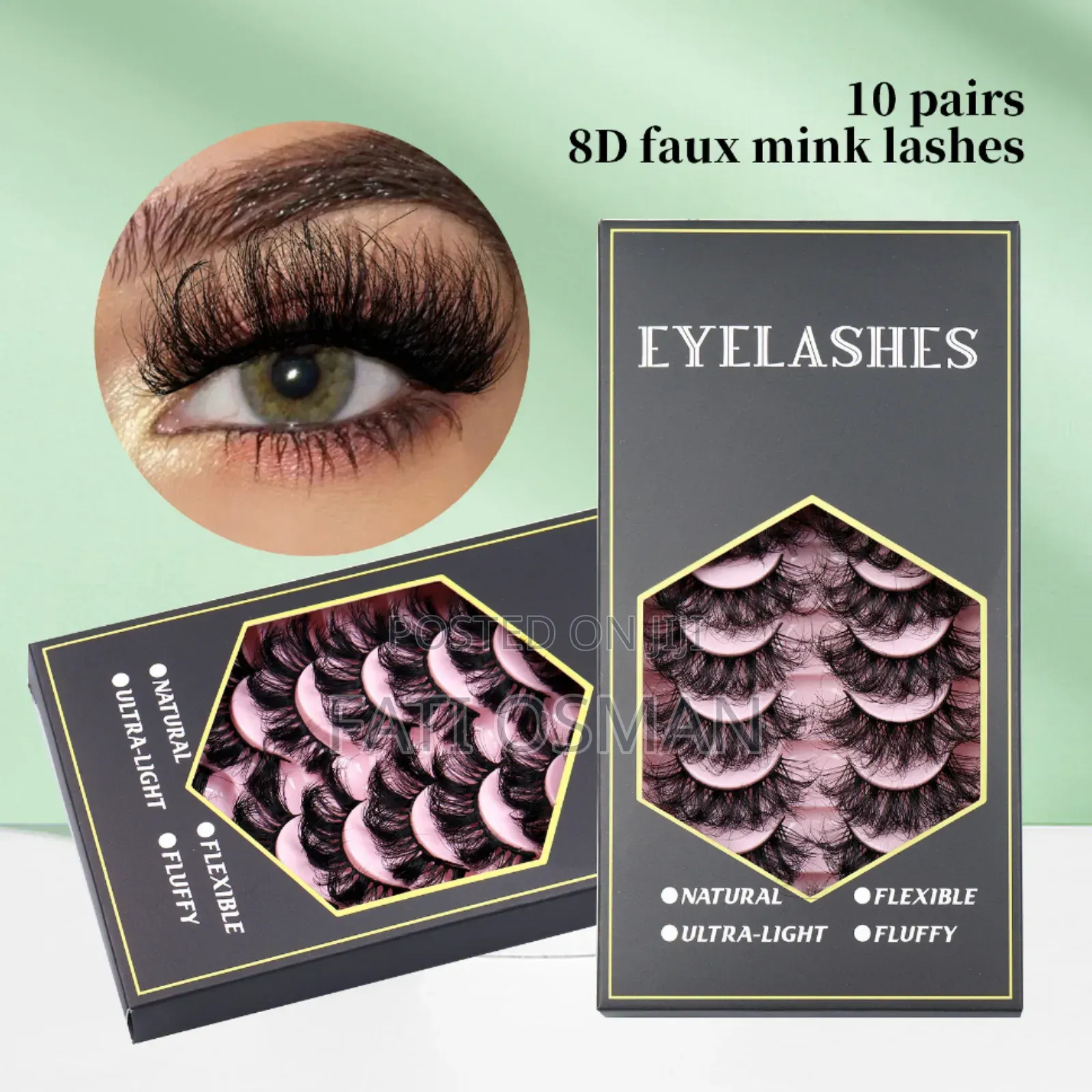 10 Pairs Eyelashes