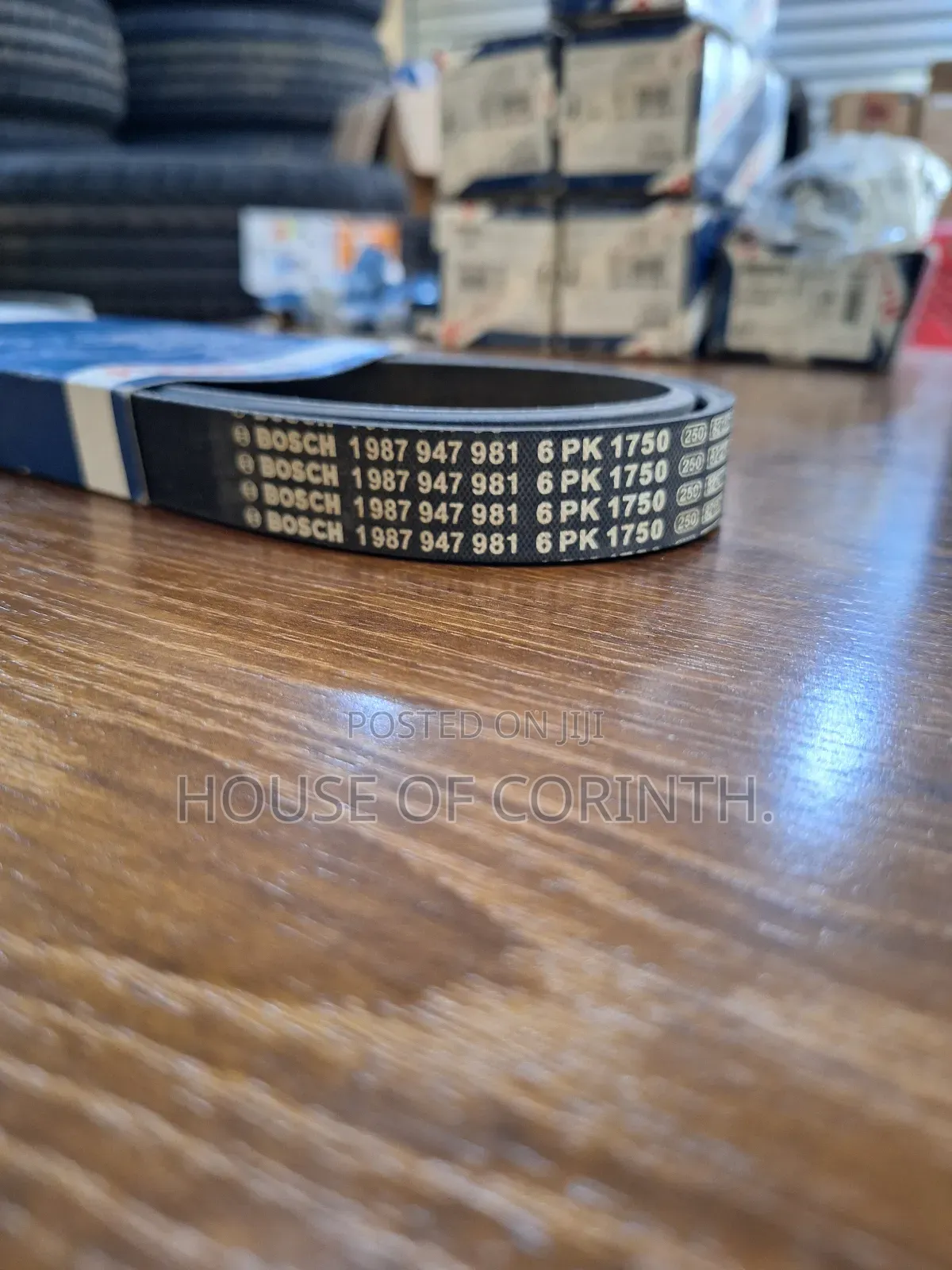 Fan Belt / Serpentine Belt 6pk1750, Bosch