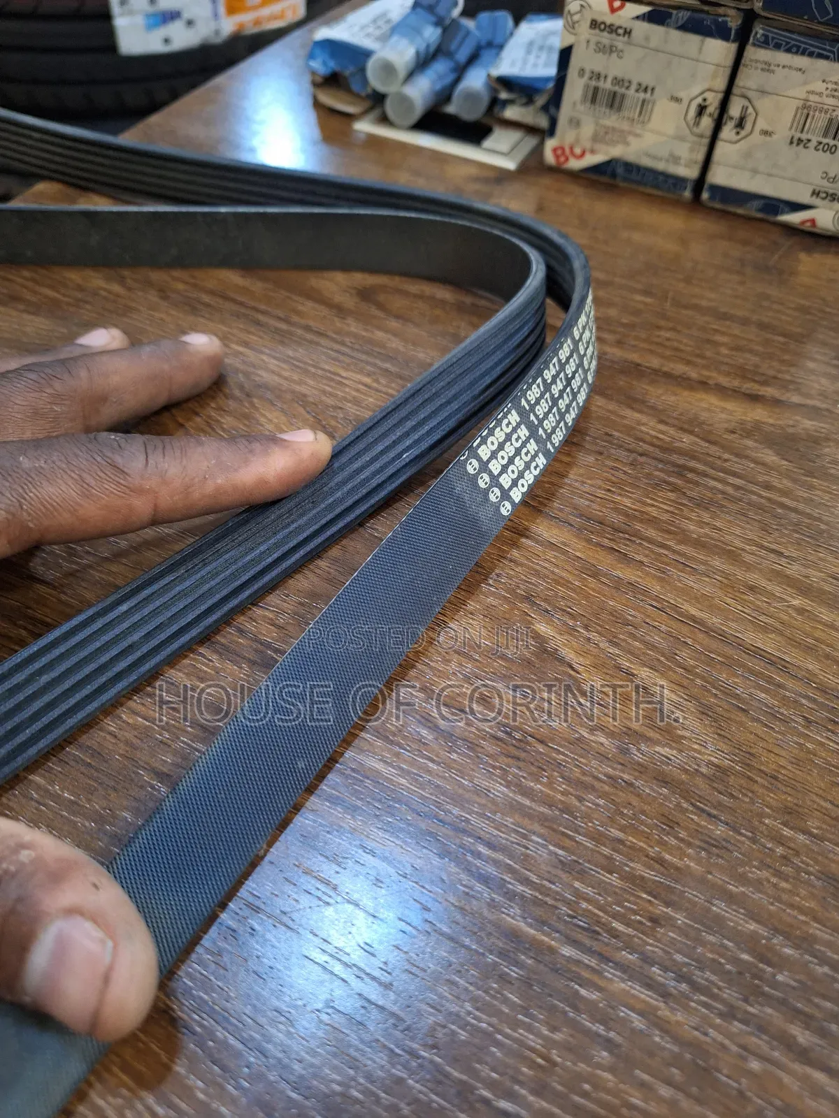 Fan Belt / Serpentine Belt 6pk1750, Bosch