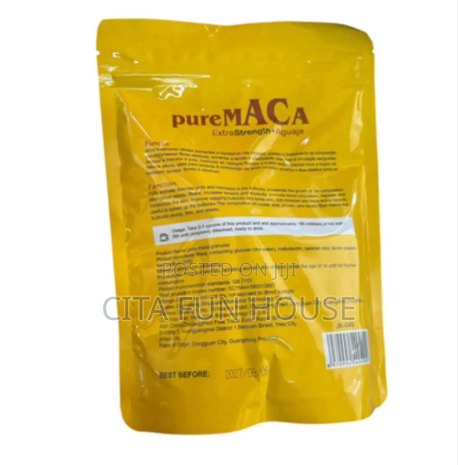 200g Pure Maca Mixture With Aguaje for Butt and Curves